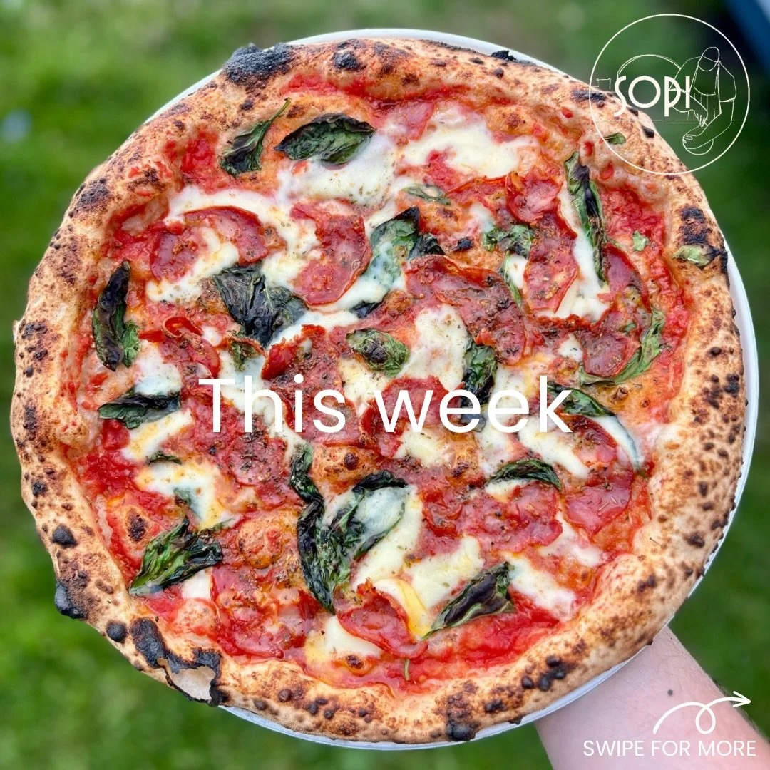 This week 🍕☀️

Looks like we&rsquo;re in for a proper scorcher this week.

We&rsquo;ll be firing up the oven as usual, so if we&rsquo;re moving a little slower than normal, bear with us! 😅🔥

📍 Tuesday &ndash; @the_cat_inn , West Hoathly
📍 Wednes