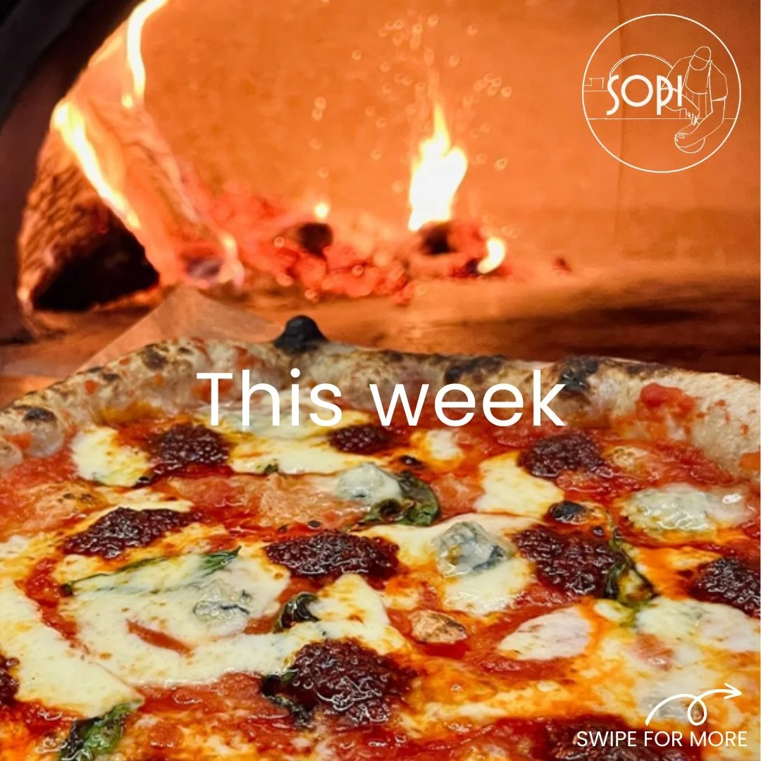 The oven&rsquo;s fired up and we&rsquo;re ready for another week 🍕🔥

This week you&rsquo;ll find us at:

📍 Tuesday &ndash; @the_cat_inn 
📍 Wednesday &ndash; @thesportsmanpub 
📍 Friday &ndash; Lindfield

See you soon! ❤️🍕

.
.
.

#sopipizza #woo