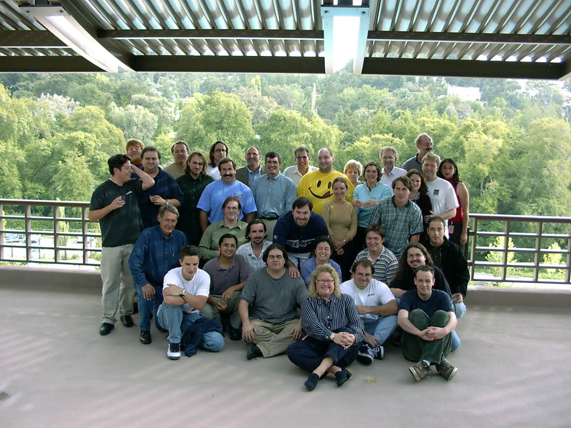 Voxeo team in Santa Cruz County, California. 2000.