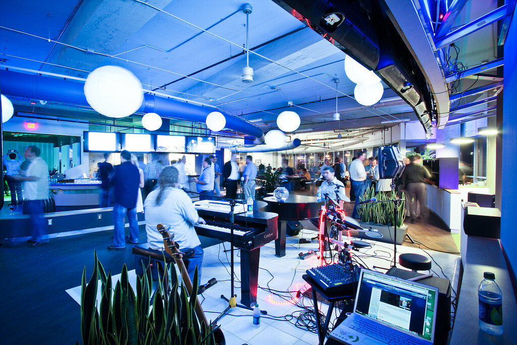 Voxeo's third customer summit, after party.
