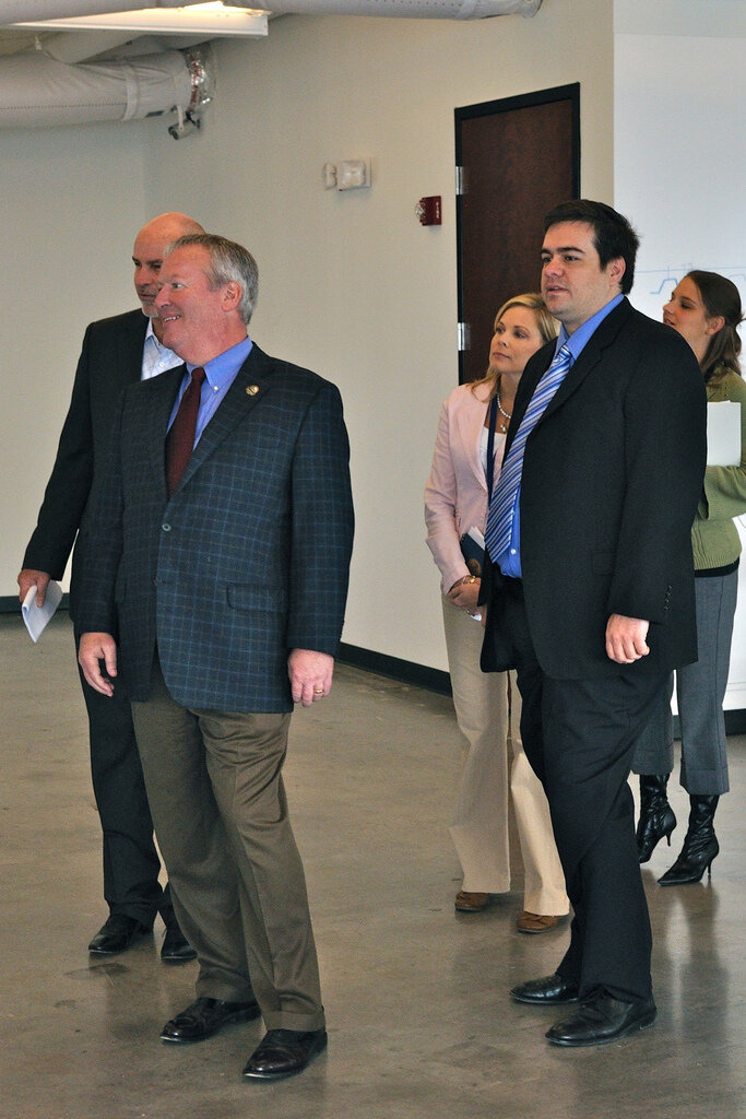 Mayor Buddy Dyer and our founder.