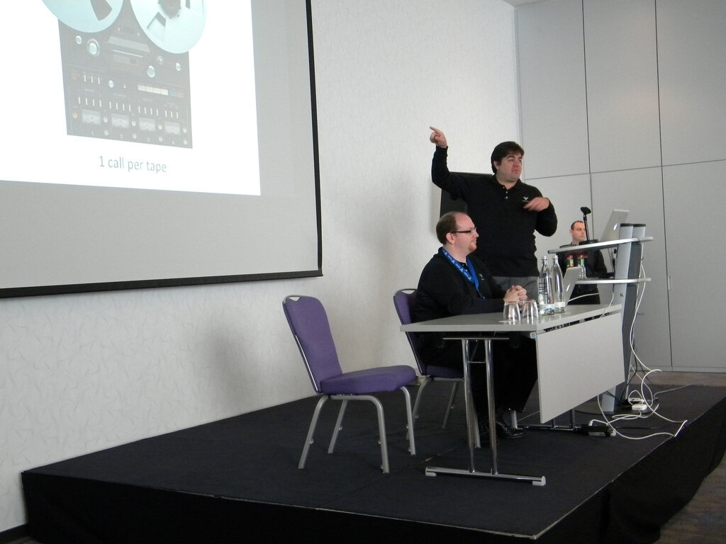 Sighthound CEO (Jonathan) and President & CTO (RJ) perform their infamous "deployment of a 20,000 port telephony platform in 3 minutes"