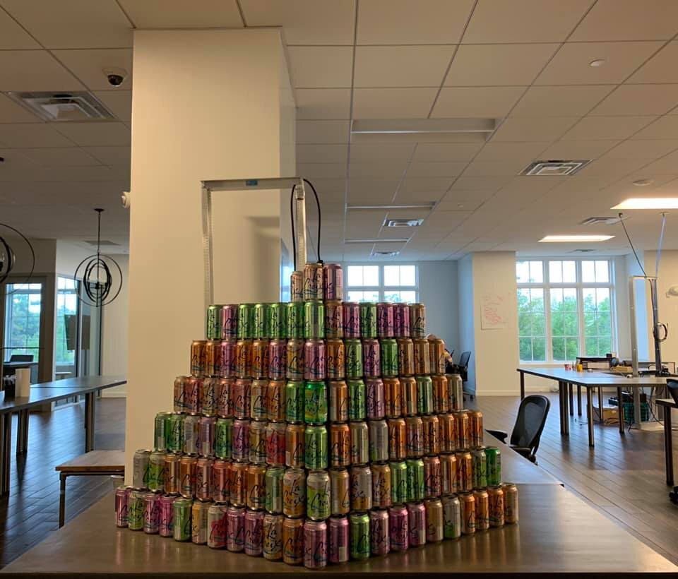 Sighthound team closed in on completion of La Croix Tower. Winter Park, Florida.
