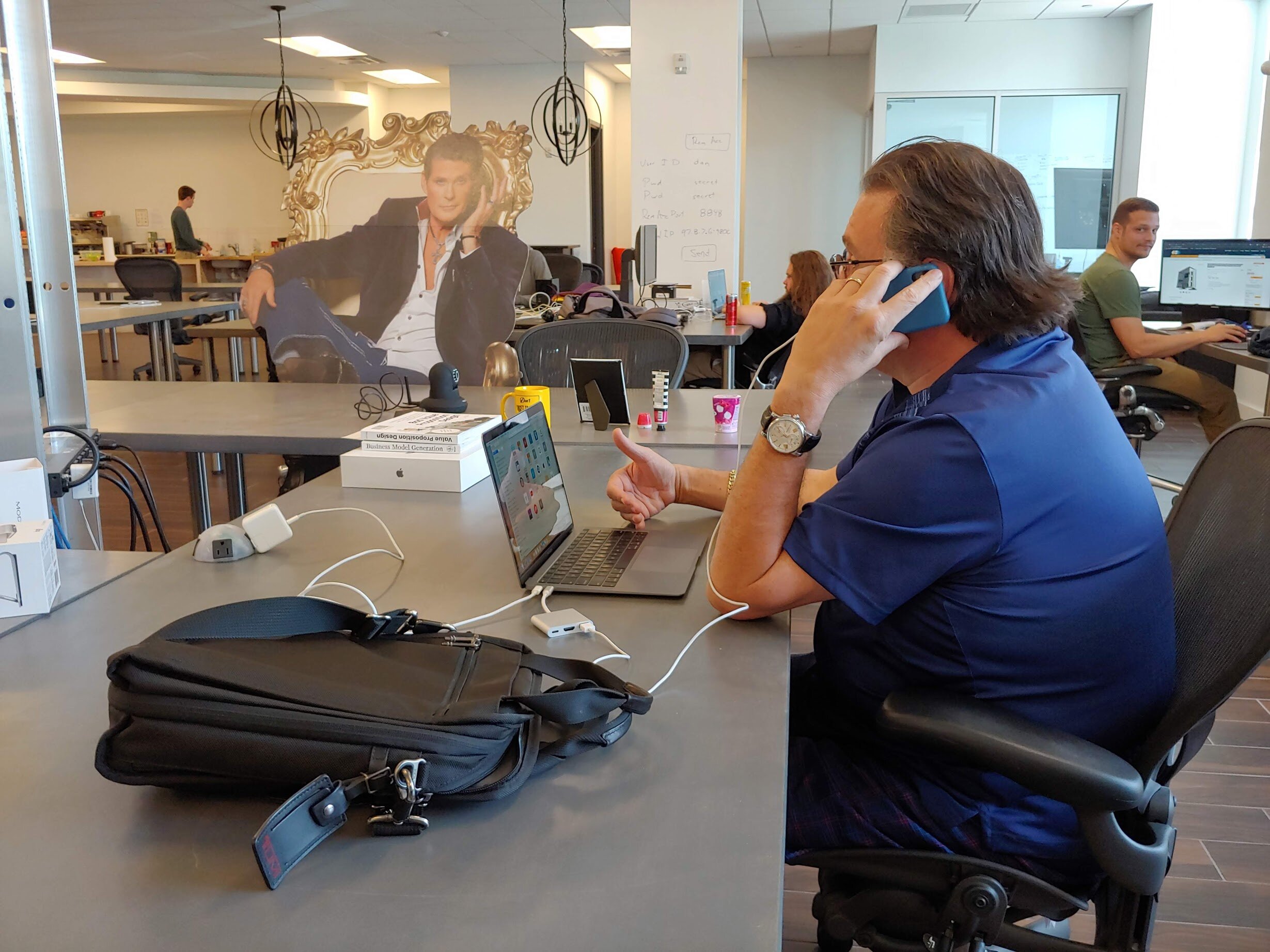Nick at Sighthound,
calling one of our great customers.