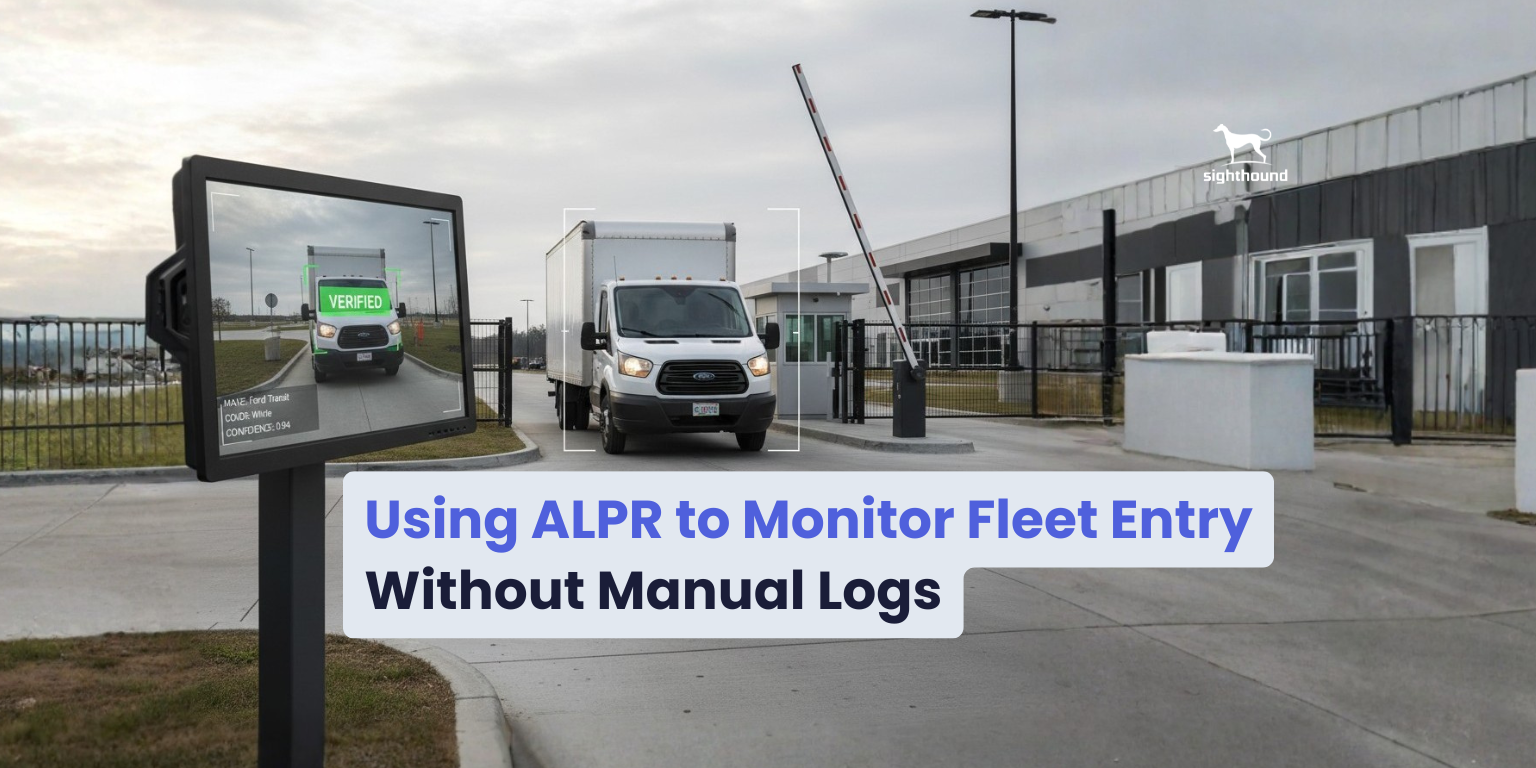 Using ALPR to Track or Monitor Fleet Entry Without Manual Logs