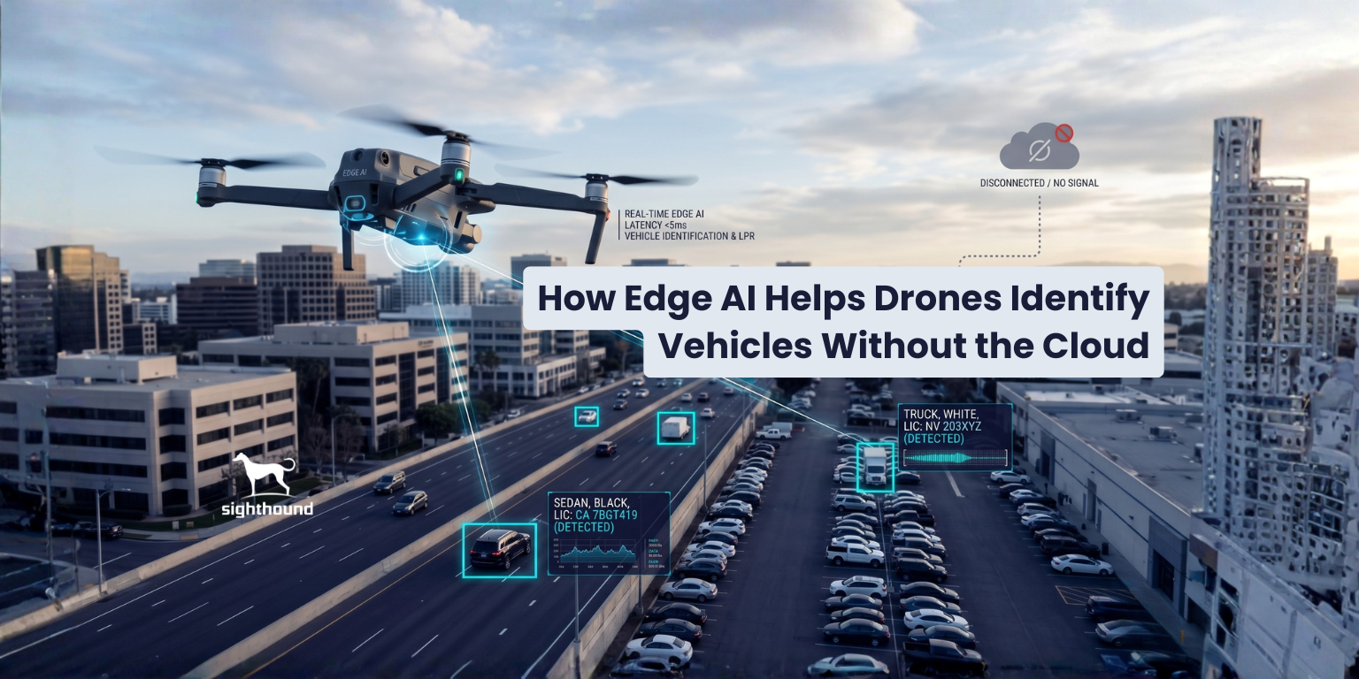 How Edge AI Helps Drones Identify Vehicles Without the Cloud