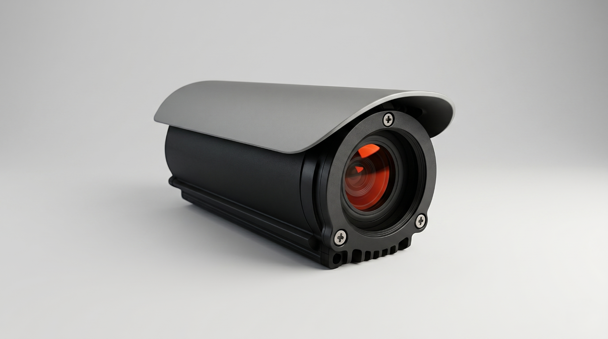 Sighthound professional-grade black bullet security camera with durable weather shield 