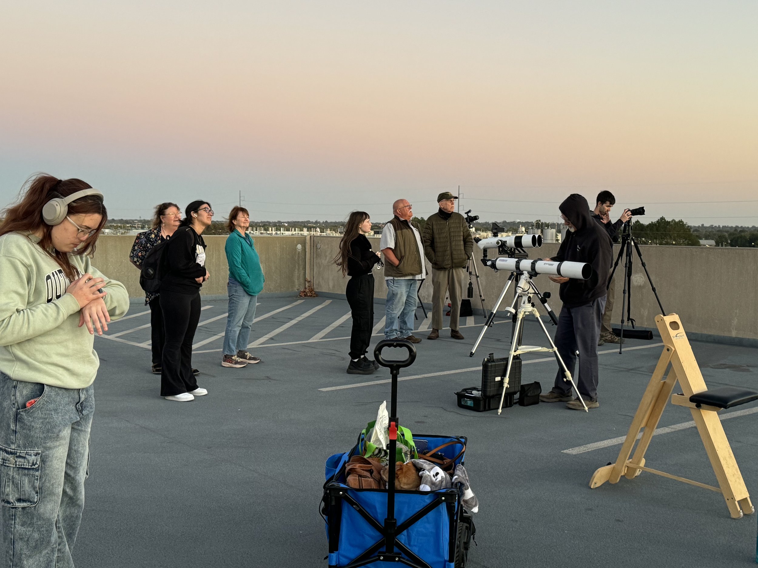 Comet Atlas viewing at NWACC October 2024