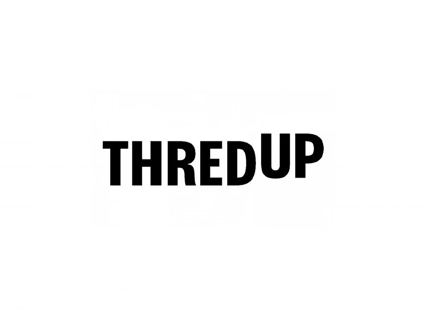 Black text on a white background that reads "THREDUP".