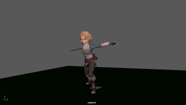 Animation by Kalyn Rae - Model and rig done by Christoph (The Stoff) Schoch
