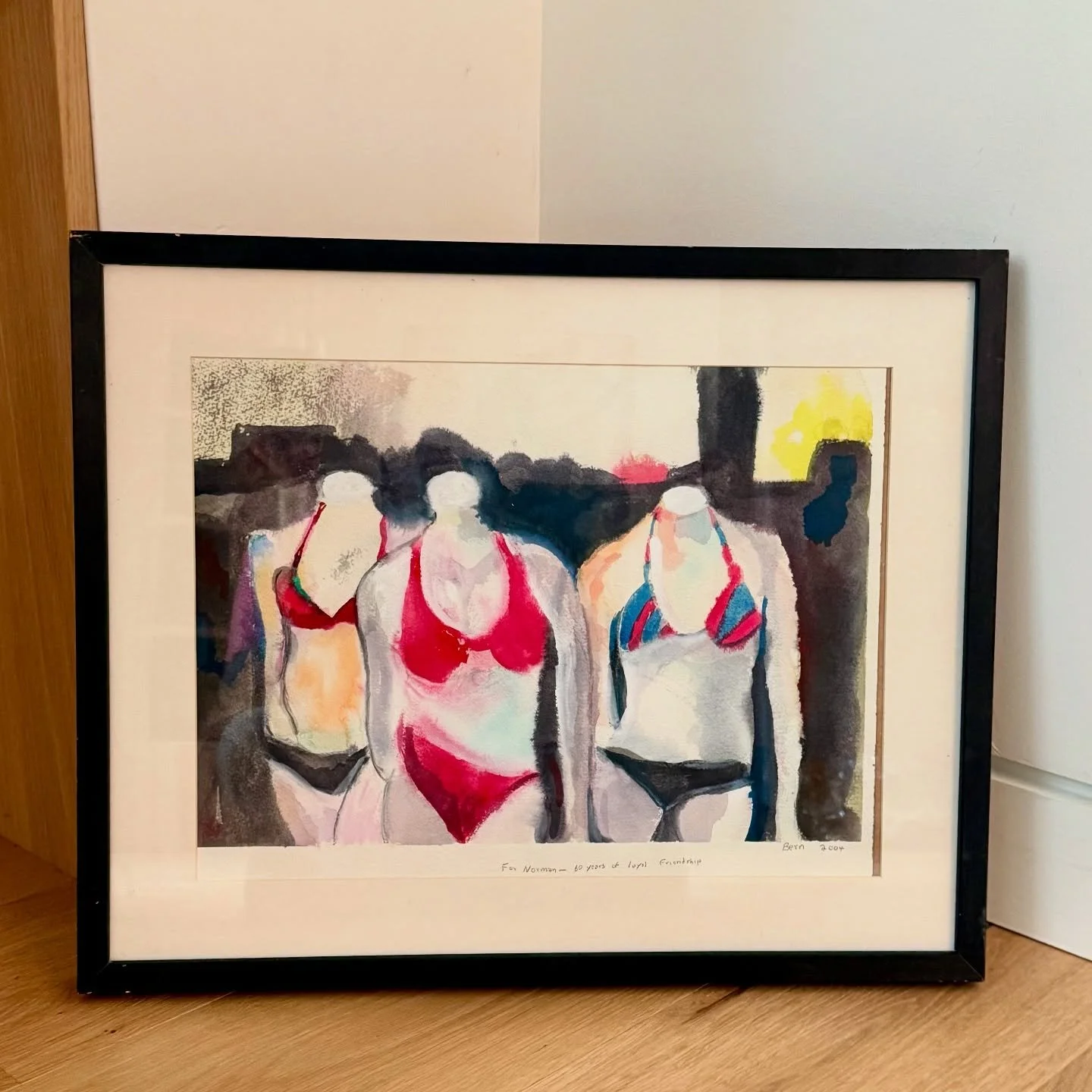 Summer is still going strong 
Bikini Watercolor $100