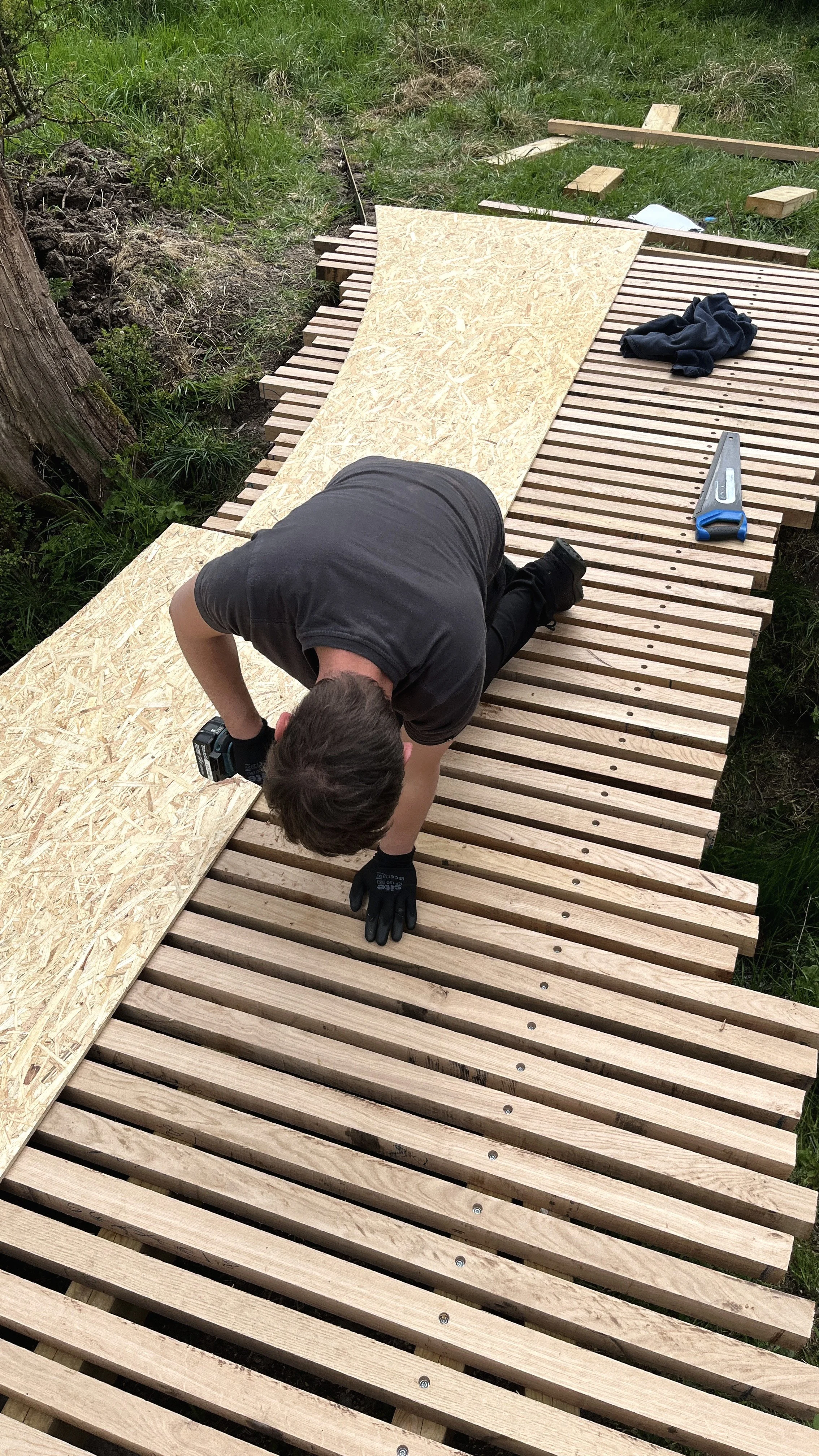 Oak bridge for Co-forest, Almondsbury in the making.jpg