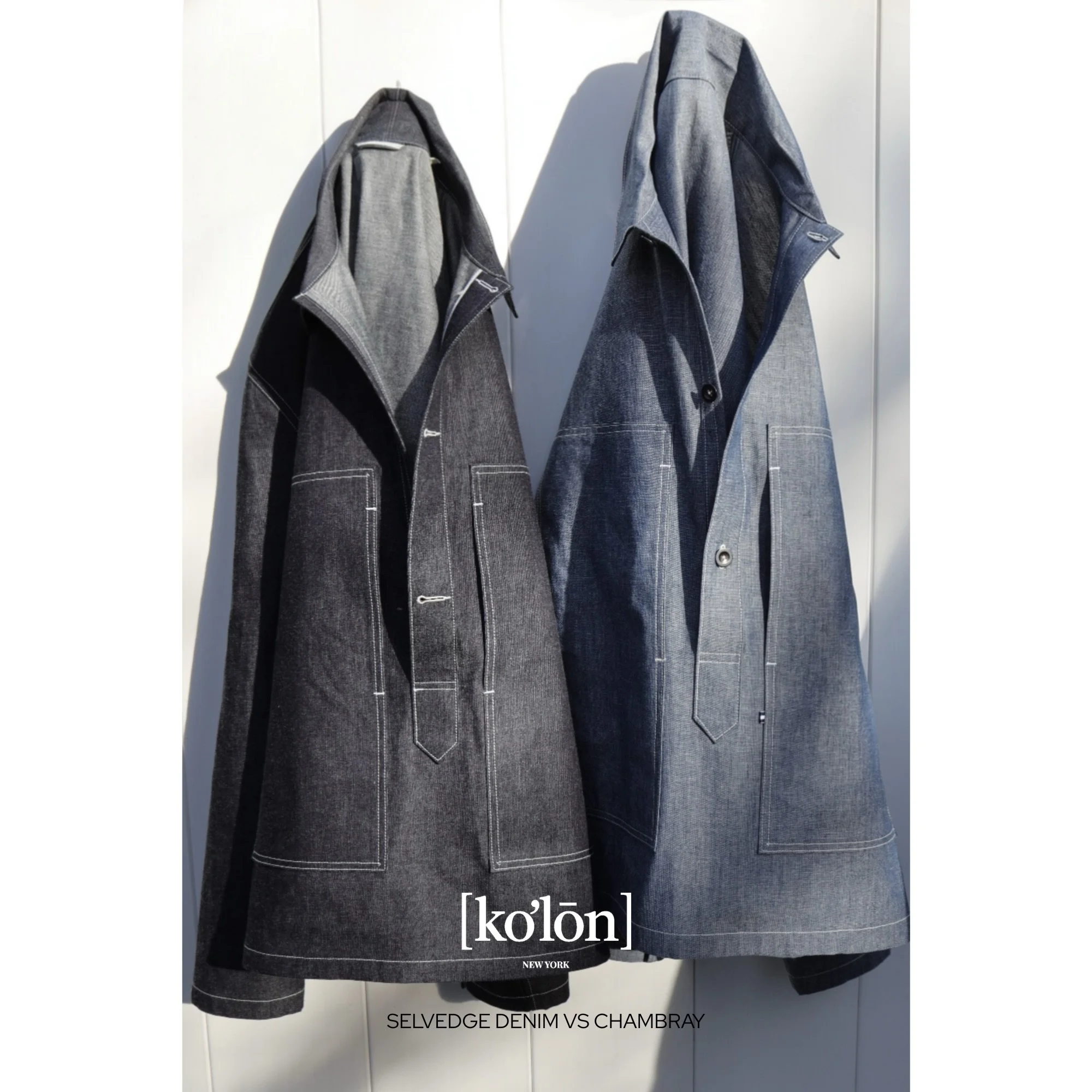 Denim or Chambray?
Check out our new journal post exploring some if the differences that go into these two legendary materials!

#selvedge #denim #selvedgedenim #workwear #menswear