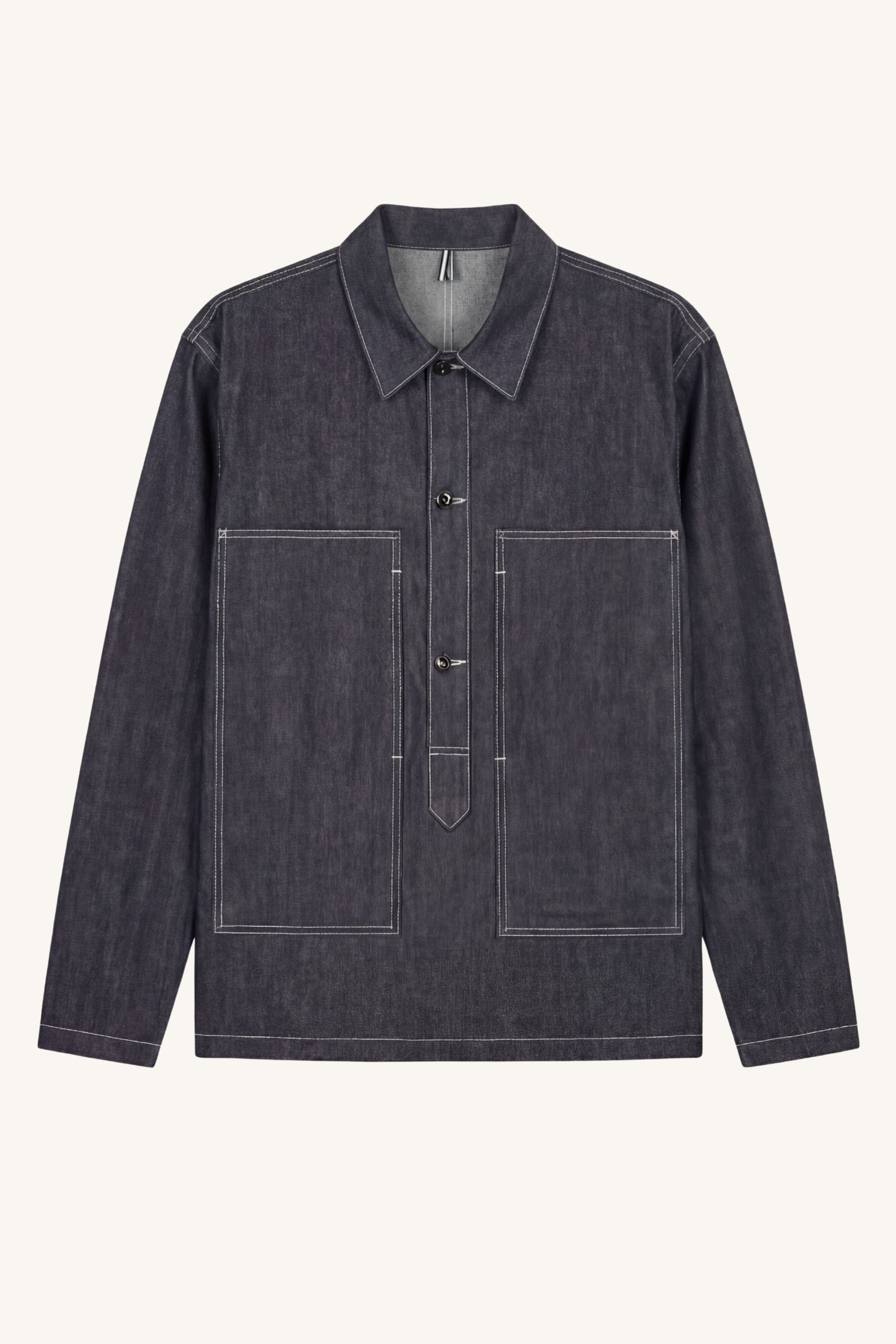 Selvedge Denim Pullover shirt