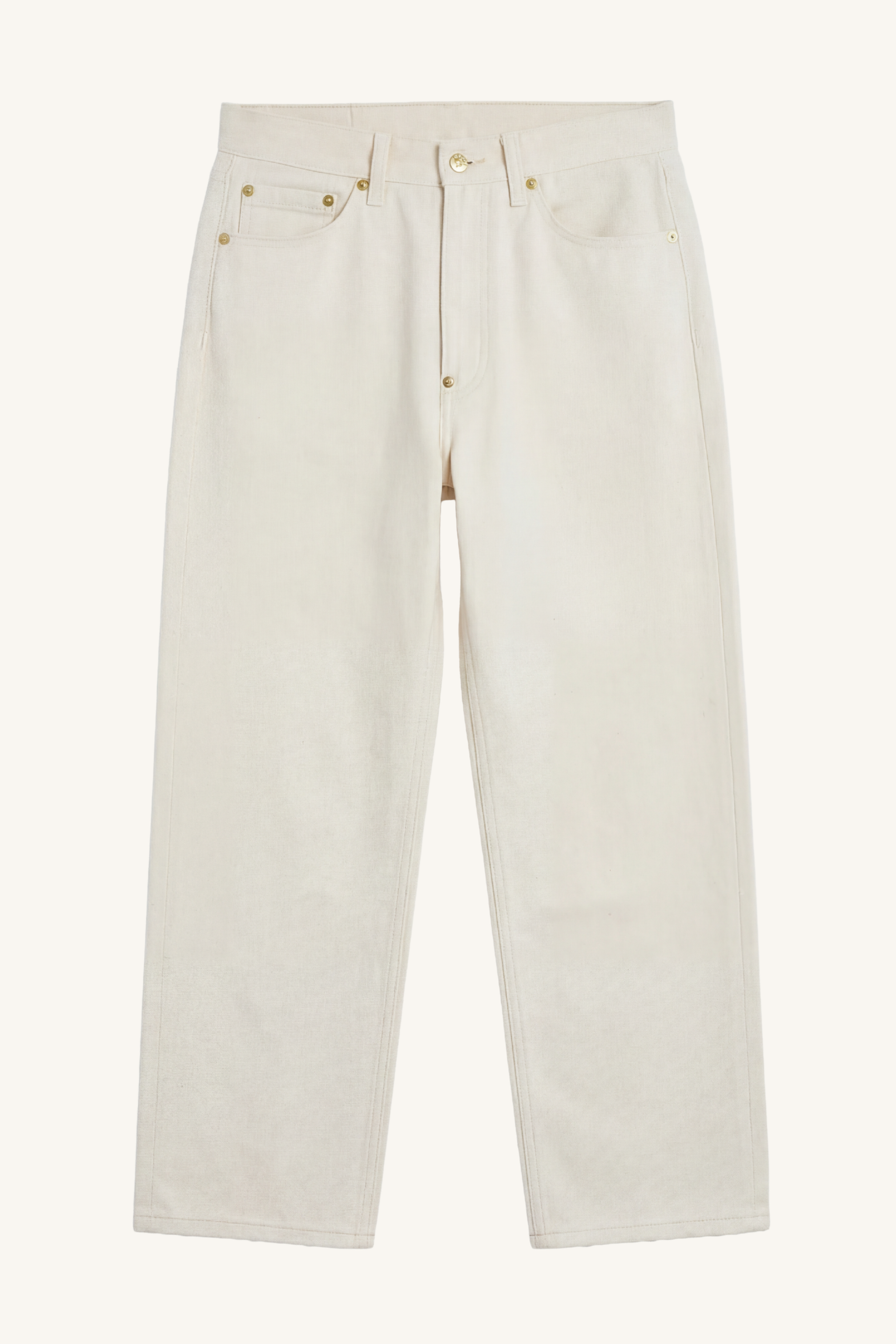 Ecru Ko'lon Selvedge Denim Jeans