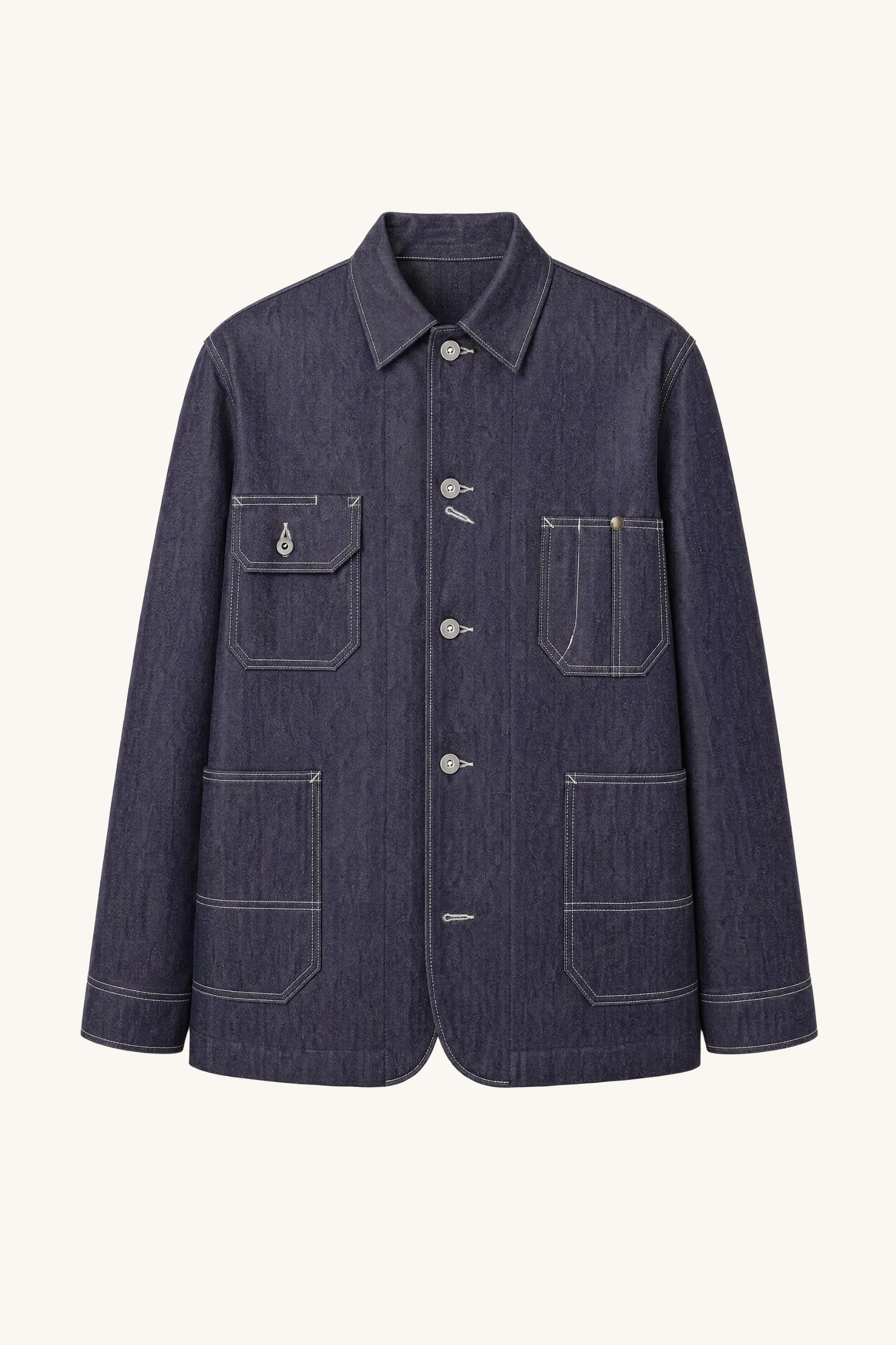 Selvedge Denim Coverall Jacket