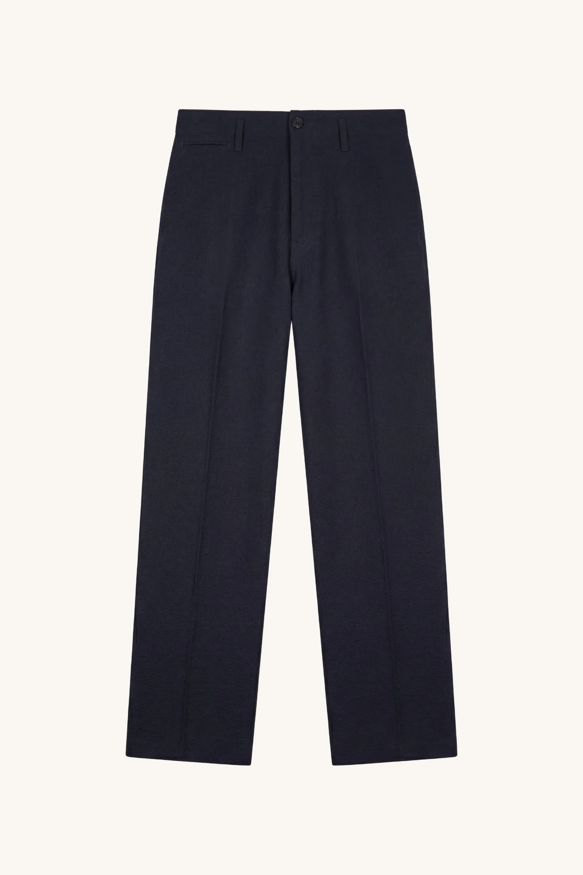 Seersucker Military Chino in Black