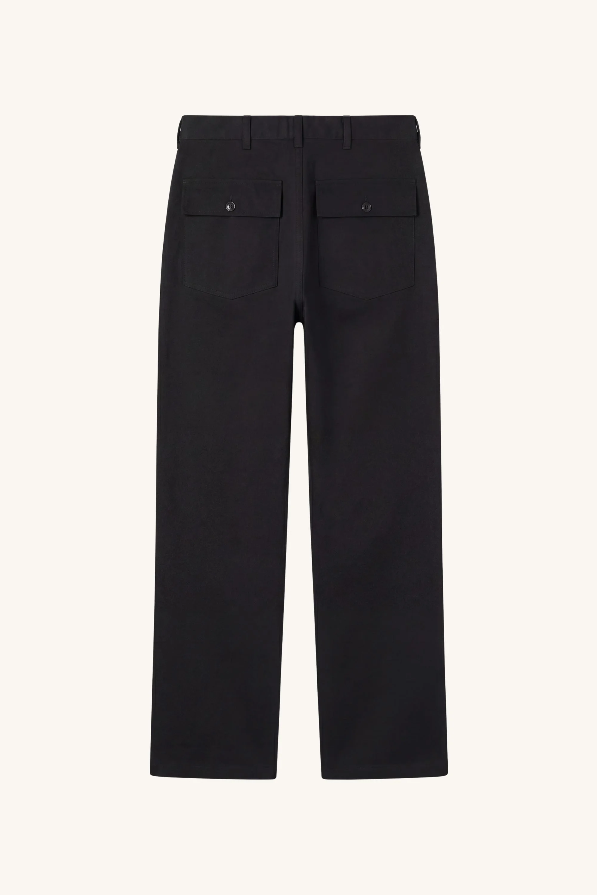 Back view of [ko'lon] Austin Fatigue Pant highlighting patch pockets and clean workwear construction