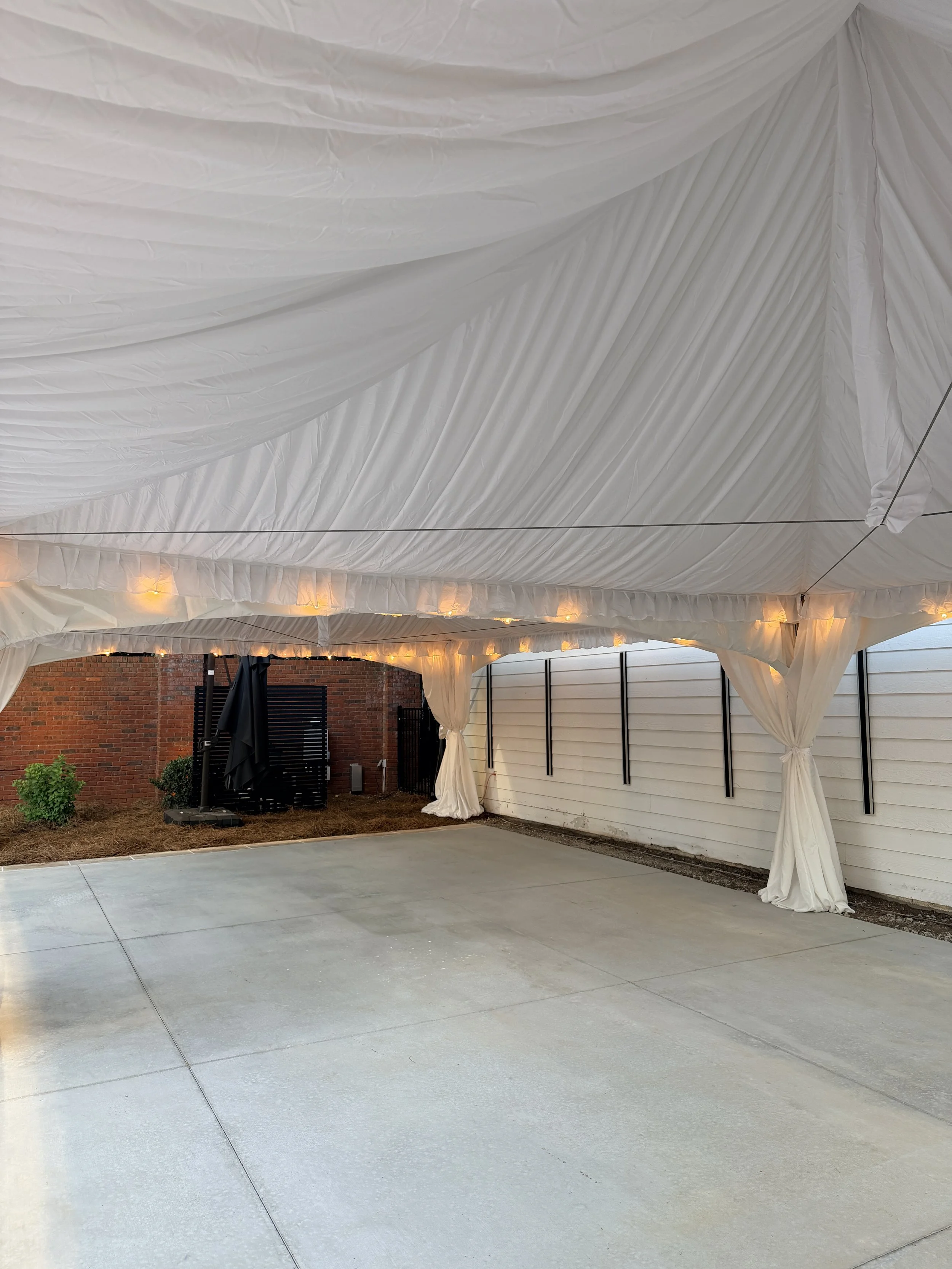 Tent Liner Fully Drapped Tent