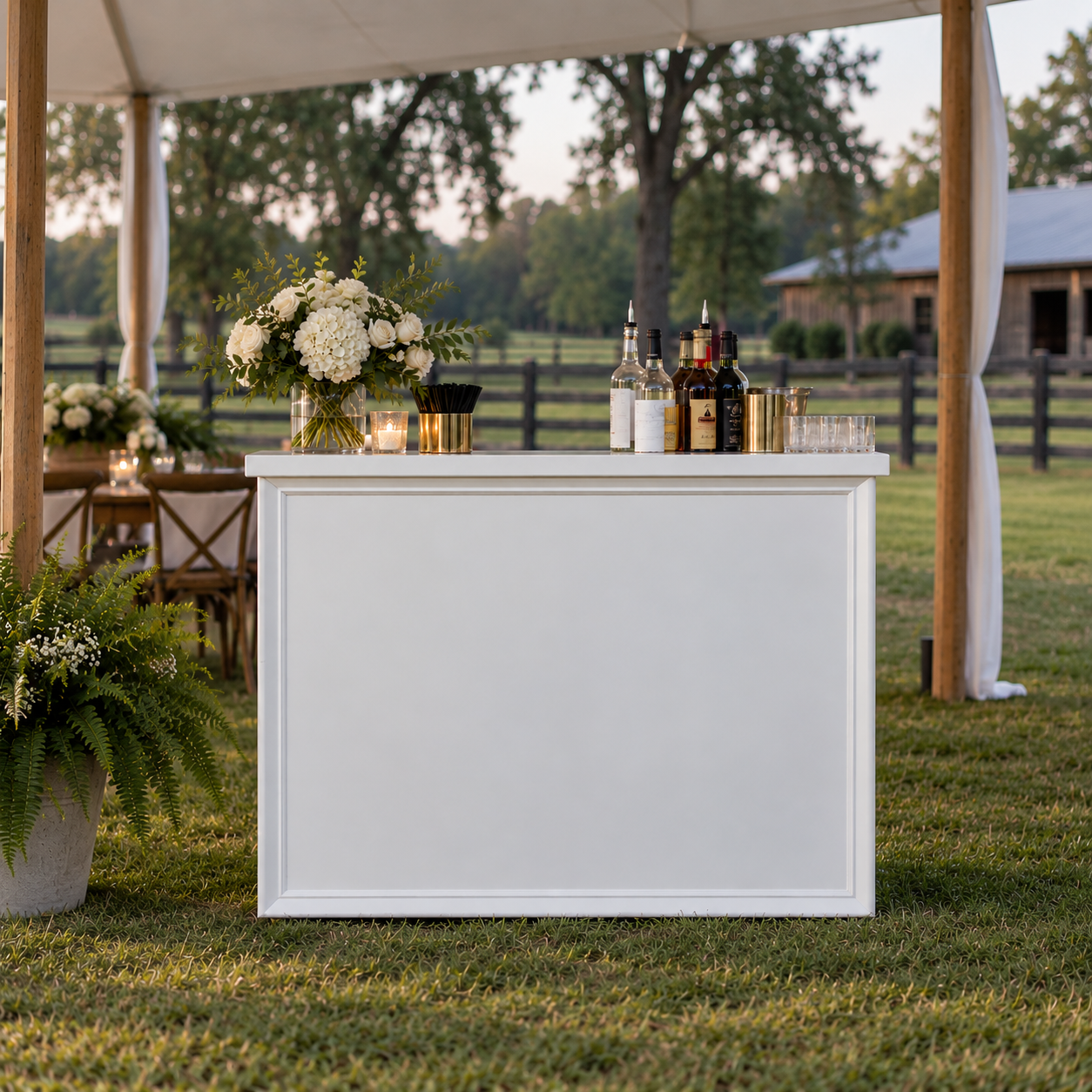 4ft White Mini Bar Under Tent.png