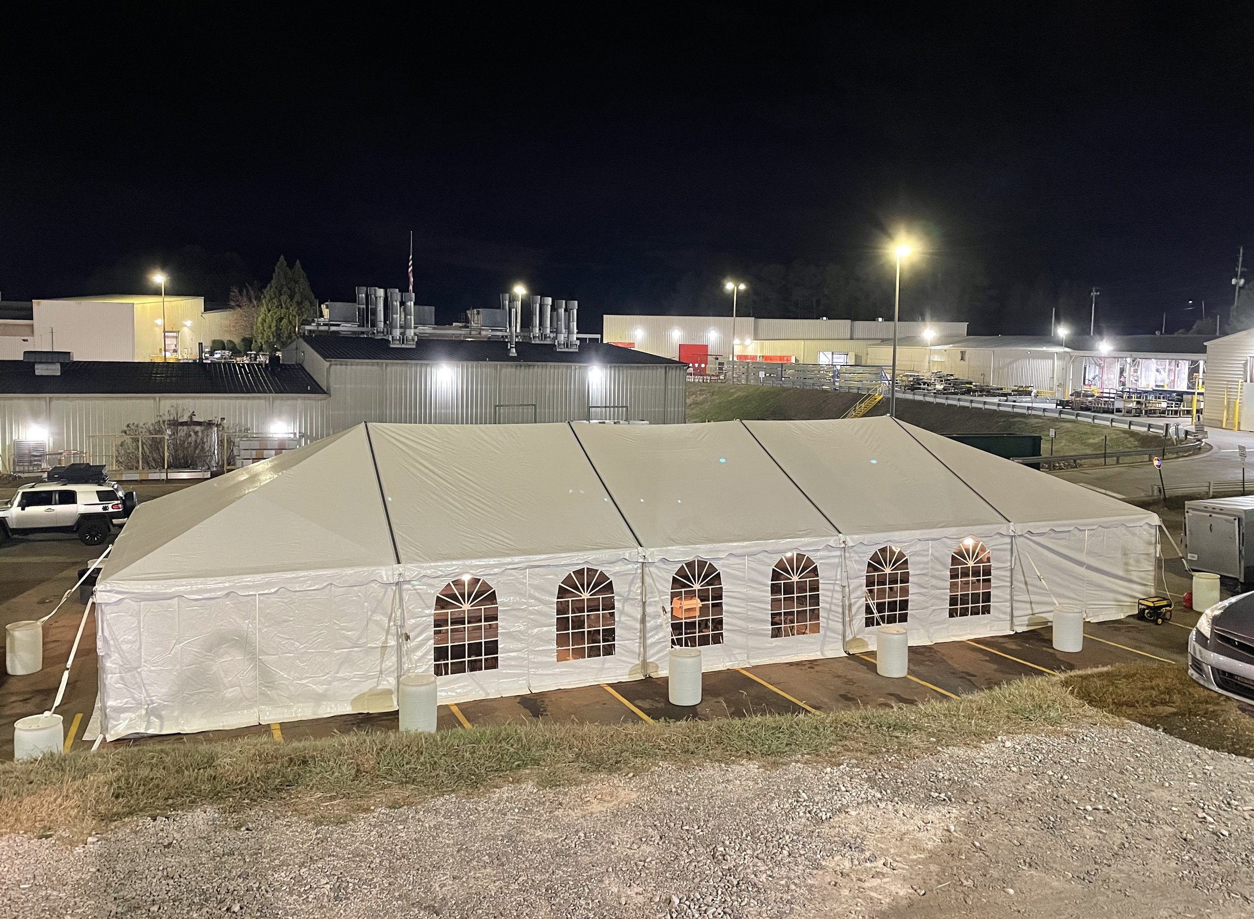 30x75 keder wedding tent