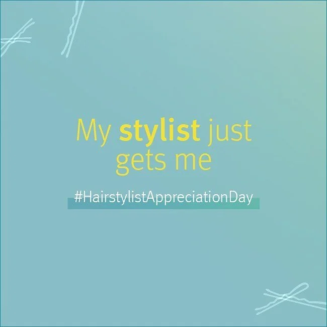 Thank you for all of your support! We couldn&rsquo;t do the job we love without our wonderful clientele! #hairstylistappreciationday