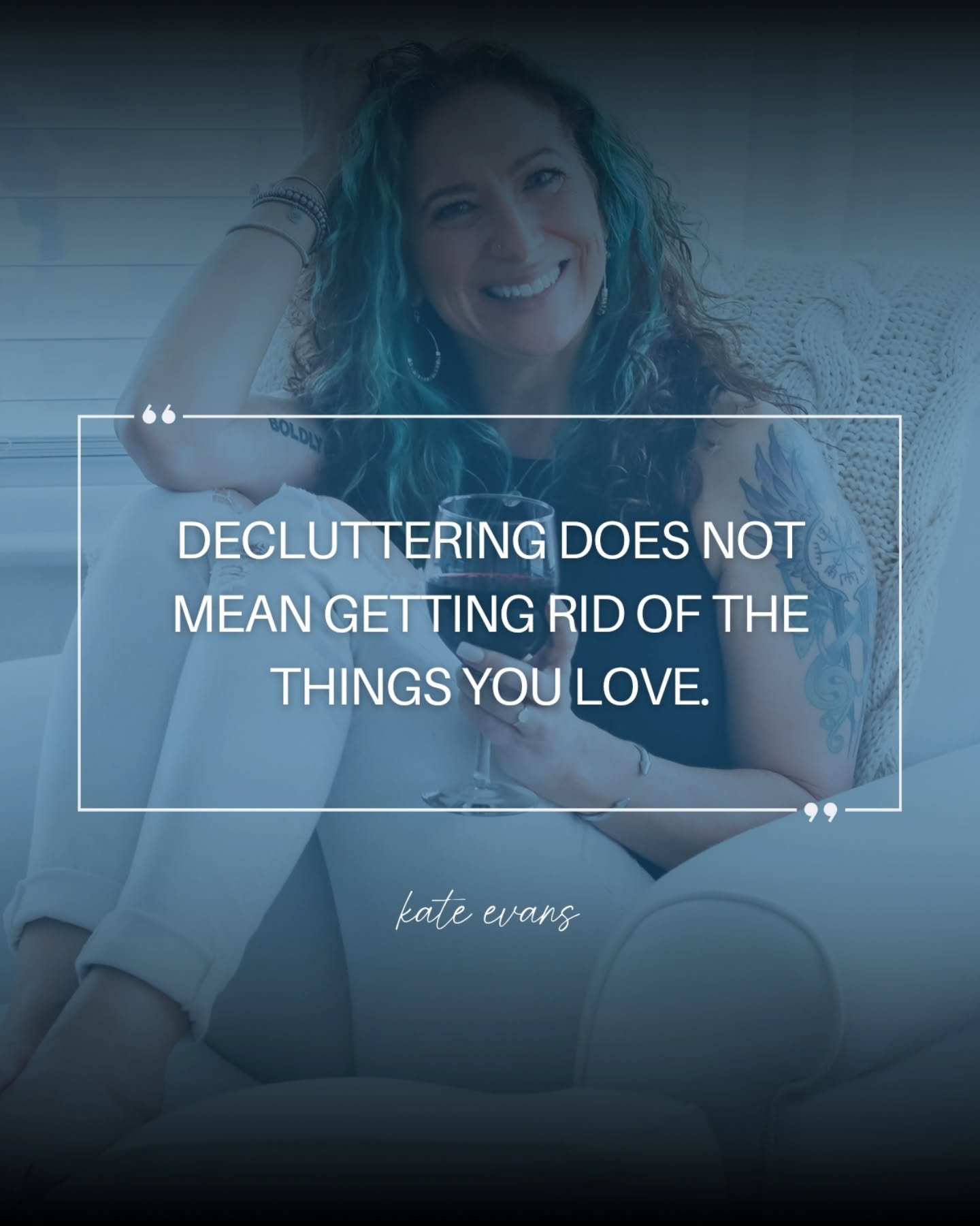 𝗨𝗻𝗰𝗼𝘃𝗲𝗿 𝘄𝗵𝗮𝘁 𝘆𝗼𝘂 𝗹𝗼𝘃𝗲 𝗮𝗻𝗱 𝗹𝗼𝘀𝗲 𝘁𝗵𝗲 𝗲𝘅𝗰𝗲𝘀𝘀!

I'll never tell you to get rid of the things you love. 

I want you to have a life where you get to enjoy all the good things. 

That stuff that's hiding the good things? T