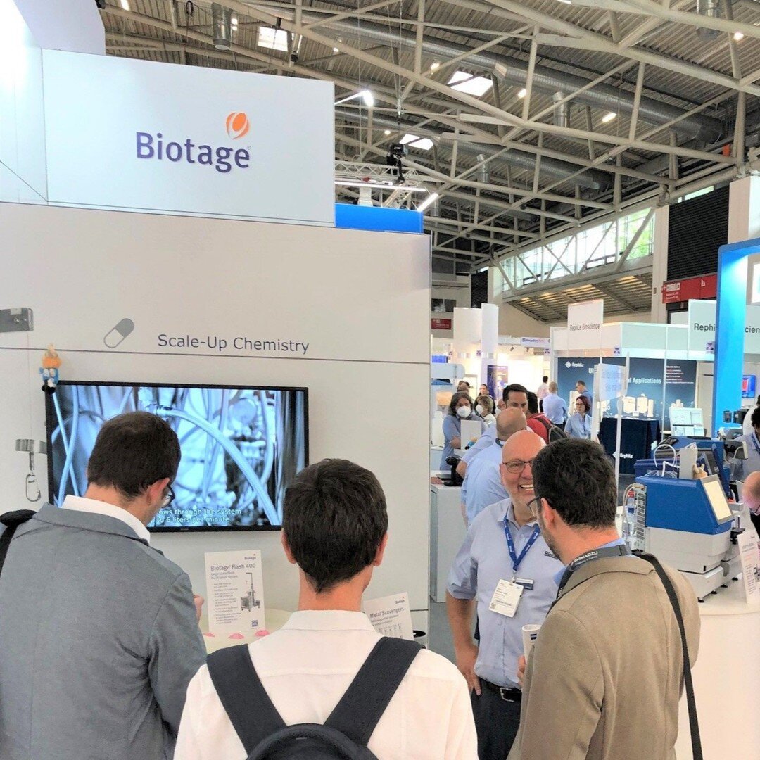A busy few days for Biotage with two stands at #analytica2022 💊 Going with an effective design of clean white lines to showcase their work. 

#alchemyexpo #exhibitiondesign #exhibitionbooth #expodesign #exhibitionstanddesign #exhibitionstand #trades