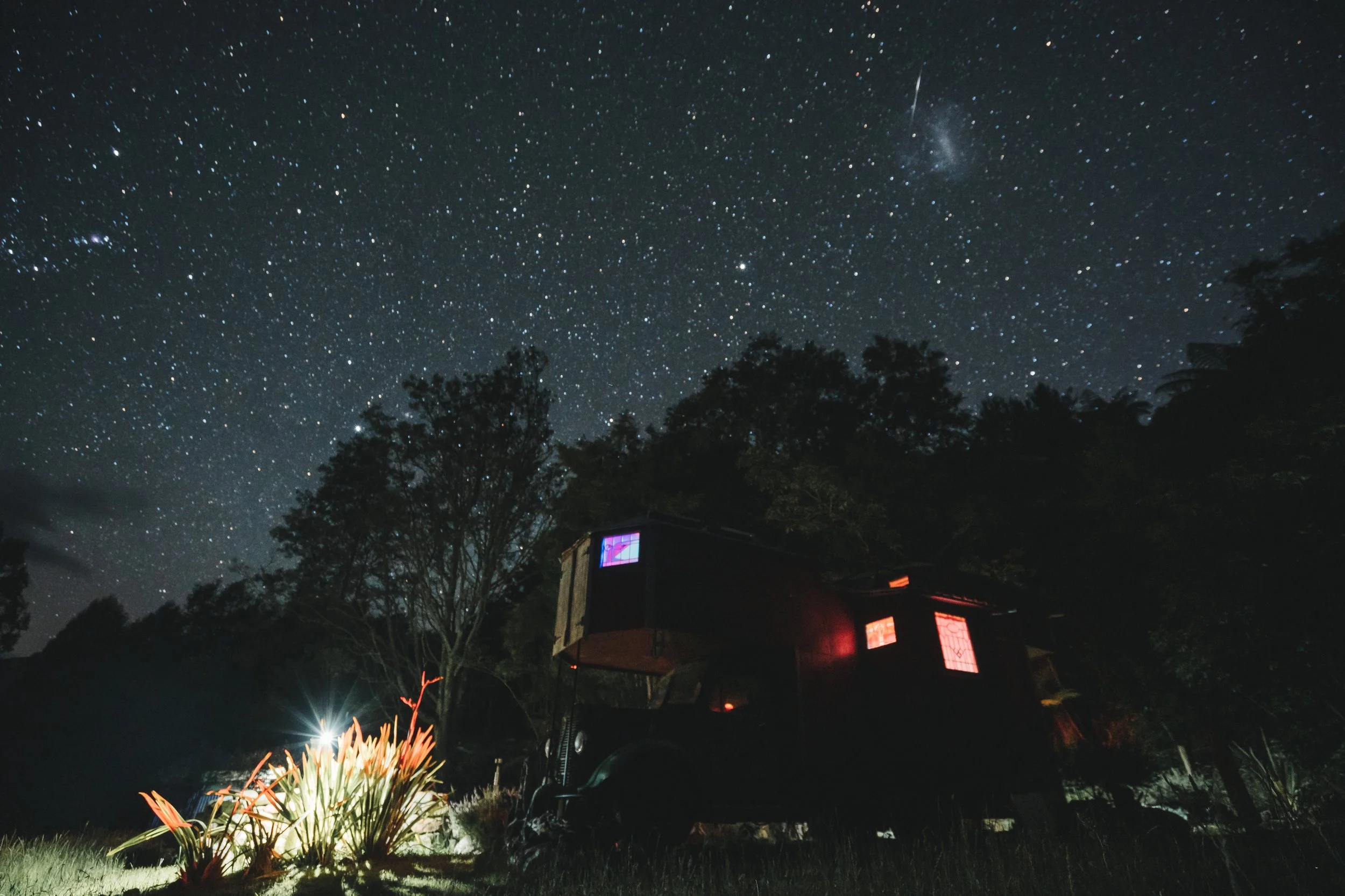 Stars are spectacular most nights (when its cloudy you can visit our glow worms)