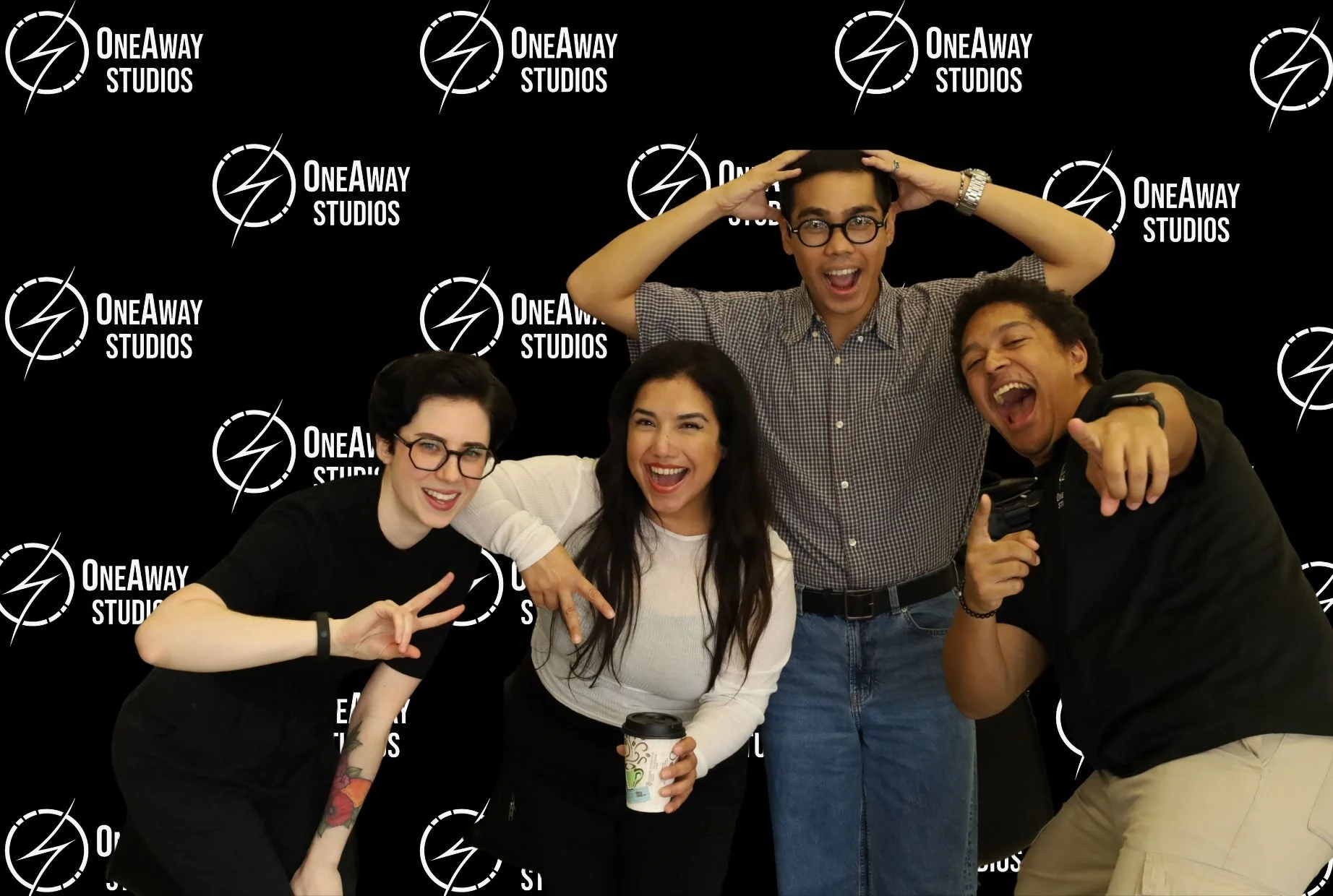 Compilation of Photo Booth service images to show case the differnt types of Photo Booths OneAway Studios offers.