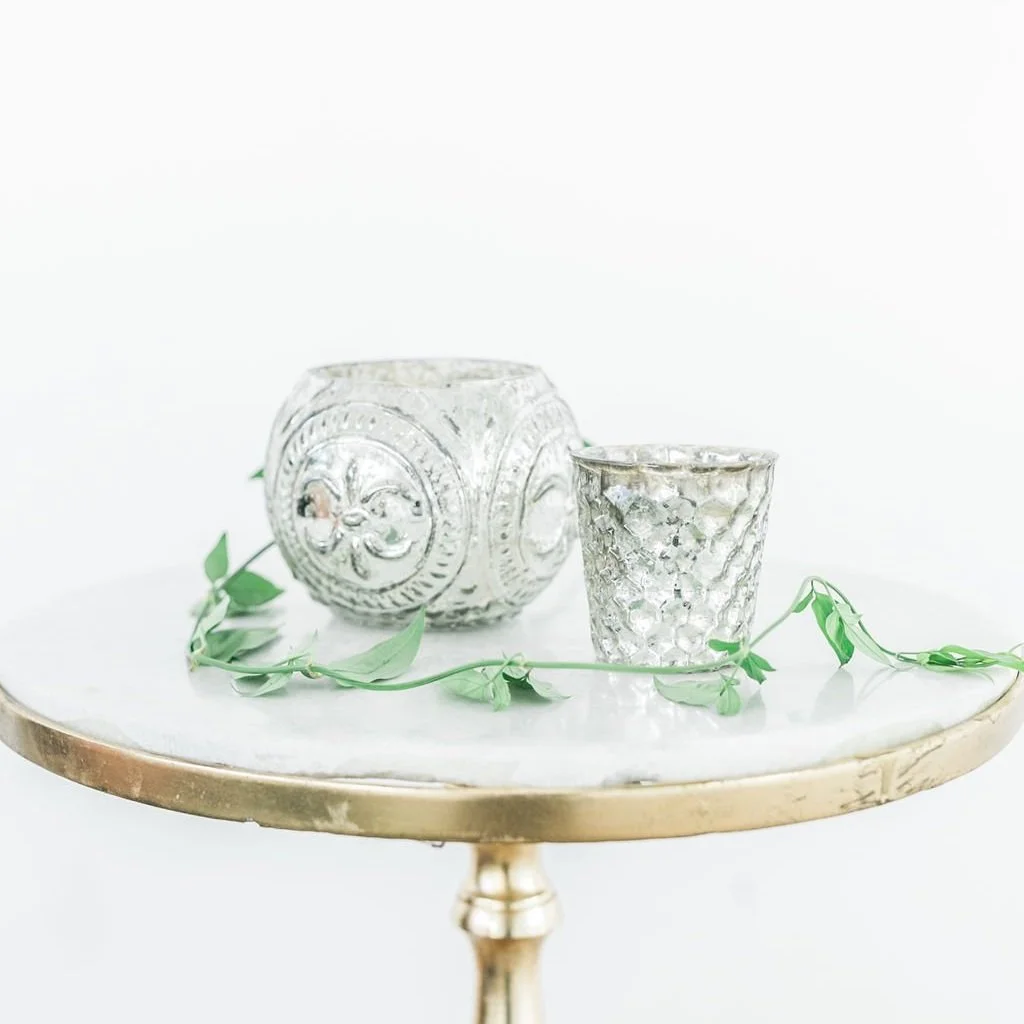 Anita Silver Votive Holder