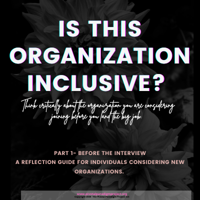 Free Organizational Inclusion Guide Before The Interview 