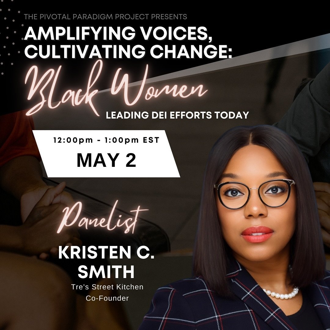 Are you registered for our panel &ldquo;Amplifying Voices, Cultivating Change: Black Women Leading DEI Efforts Today&rdquo;?

Our panel is stacked with three remarkable women leading the charge for change - including Kristen C. Smith.

Kristen is an 