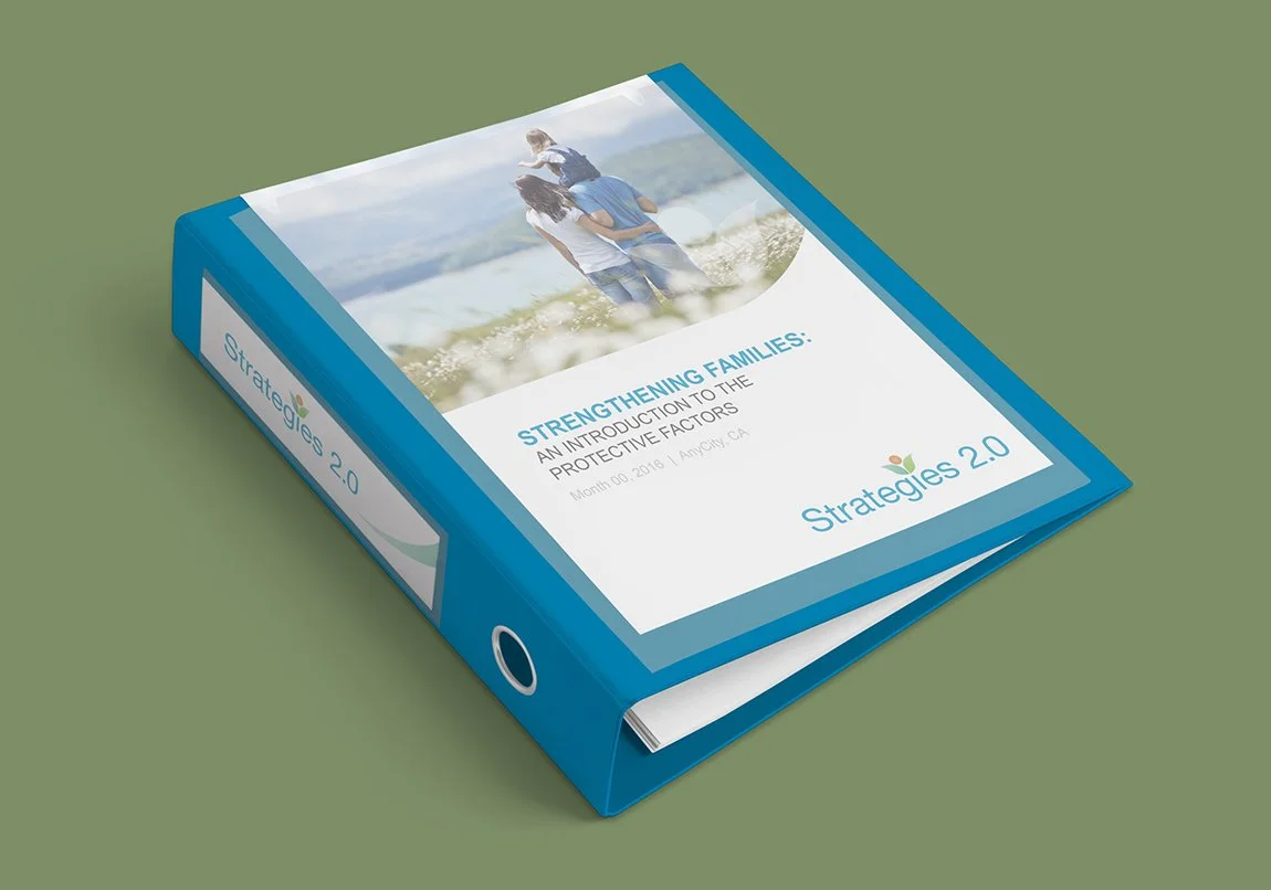 binder cover for training materials