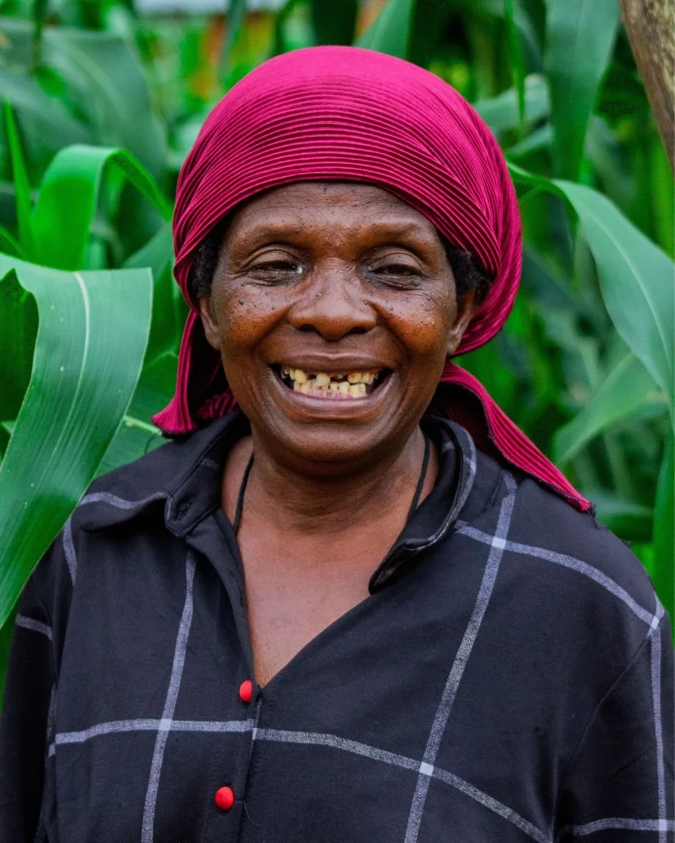 Smiling after cataract surgery