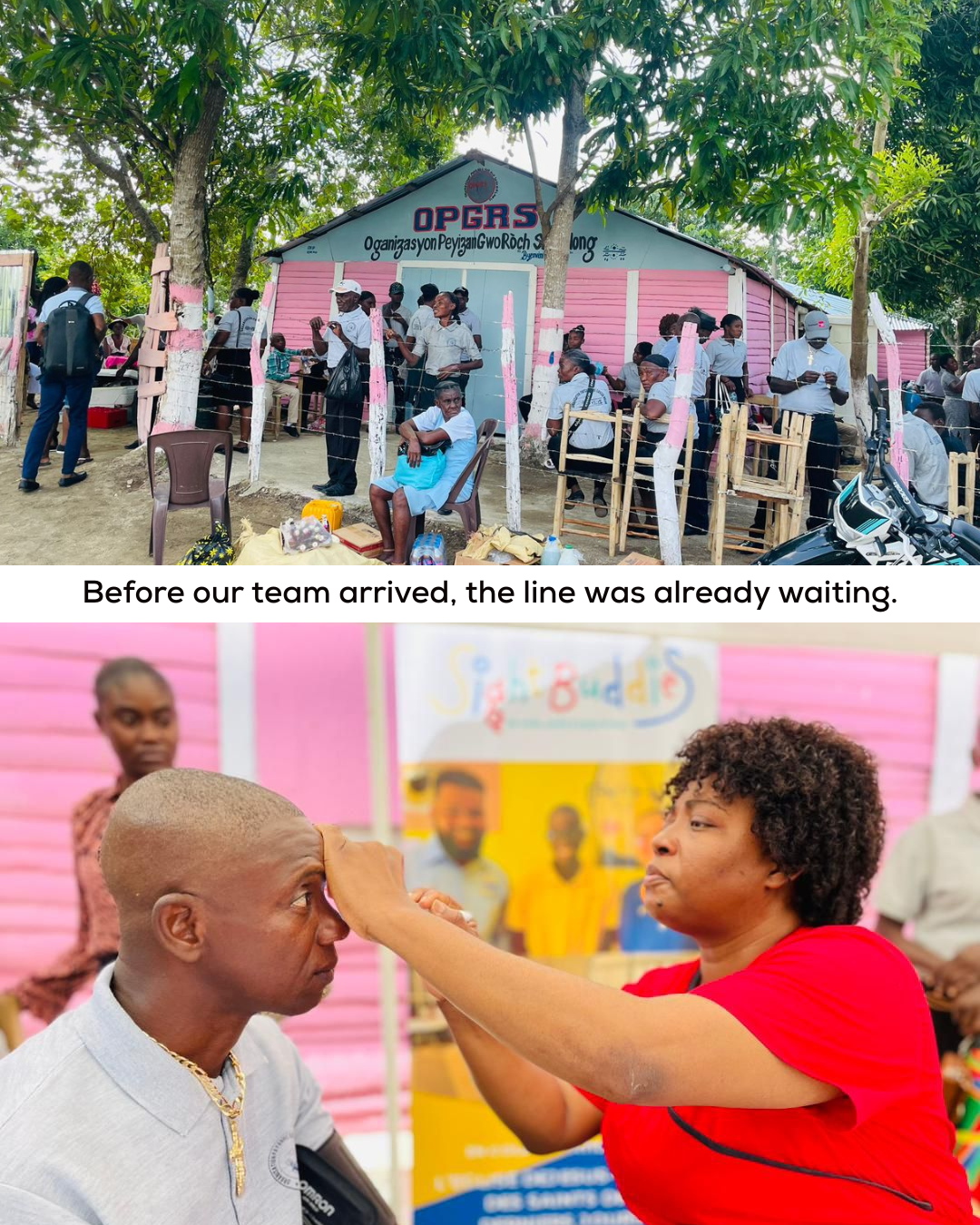 Eye care trip to remote city in Haiti
