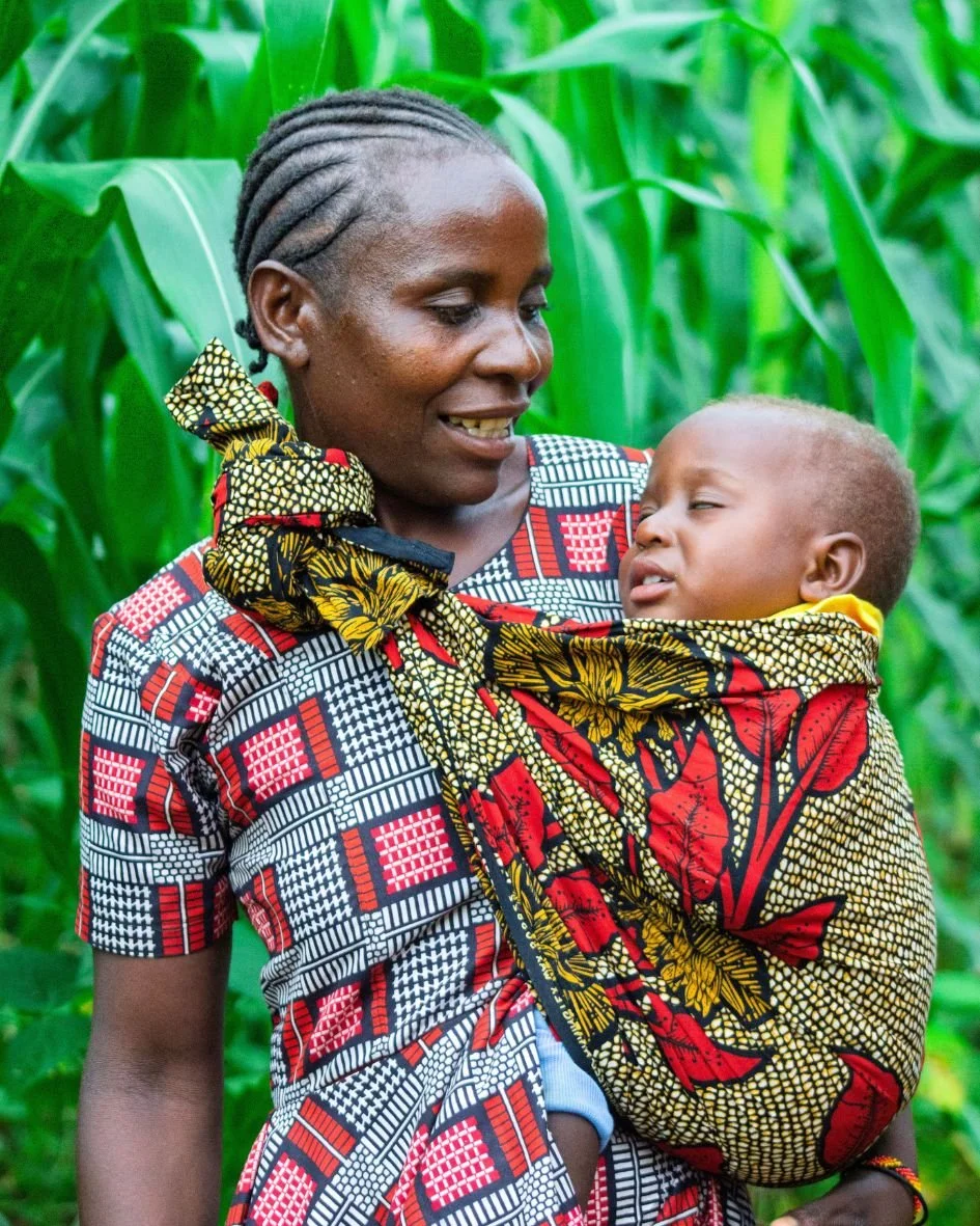 Mother and child in Tanzania