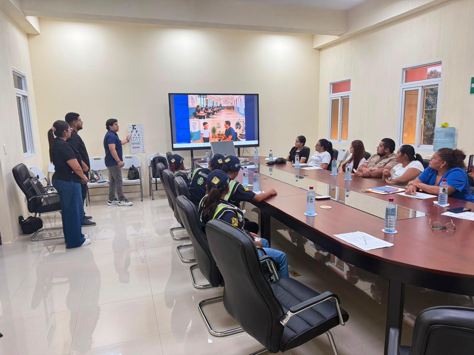 CharityVision team in Guatemala training teachers