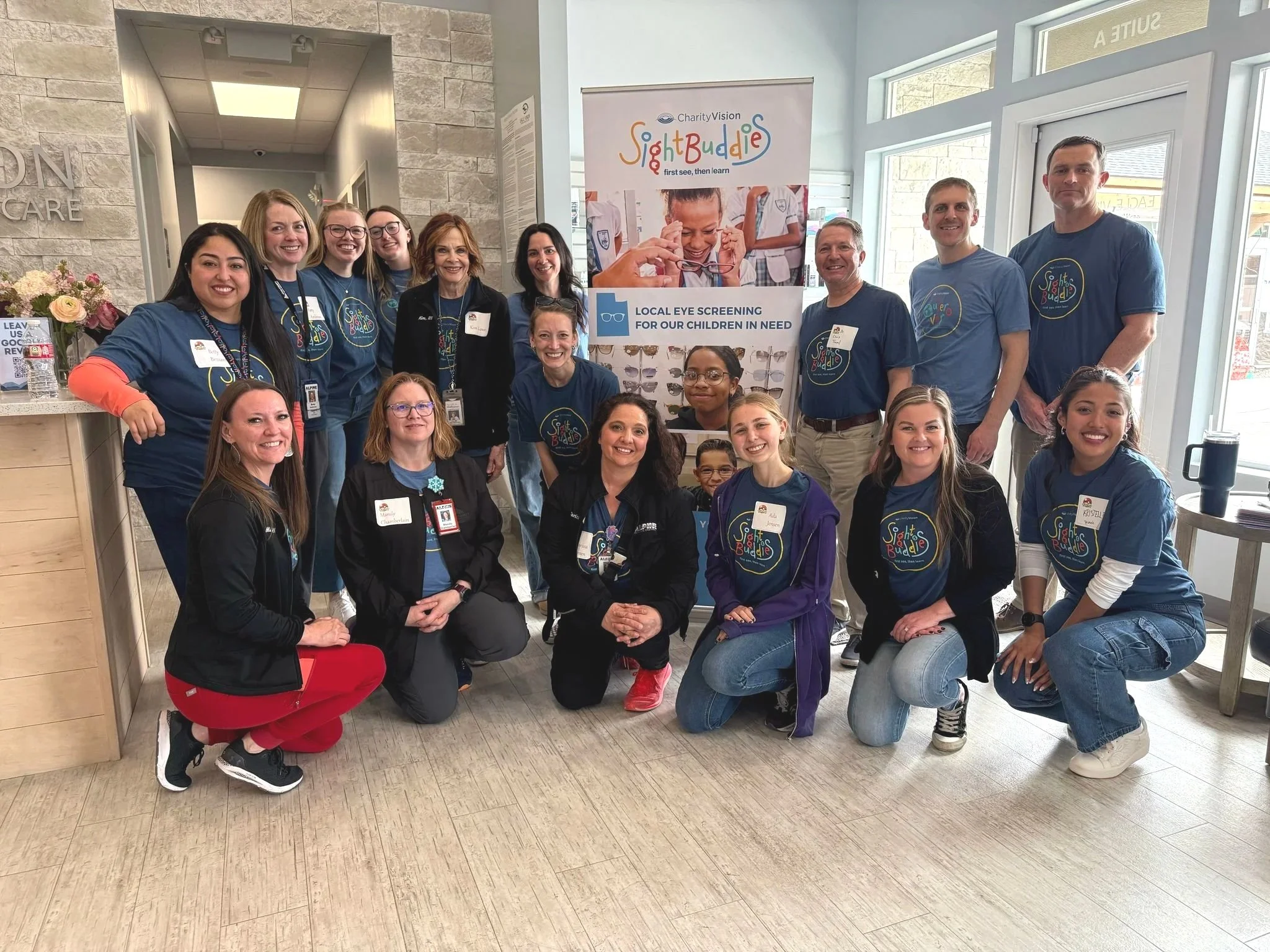 Eagle Vision hosts a SightBuddies program