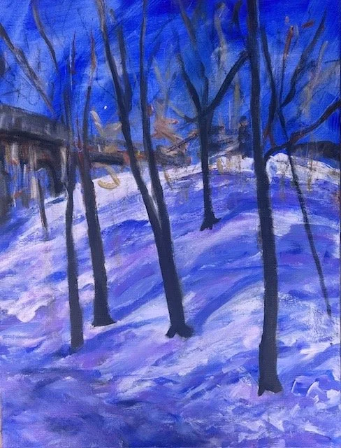 Winnie Larsen_Winter in the Ravine_acrylic on canvas_24x18x1.jpg