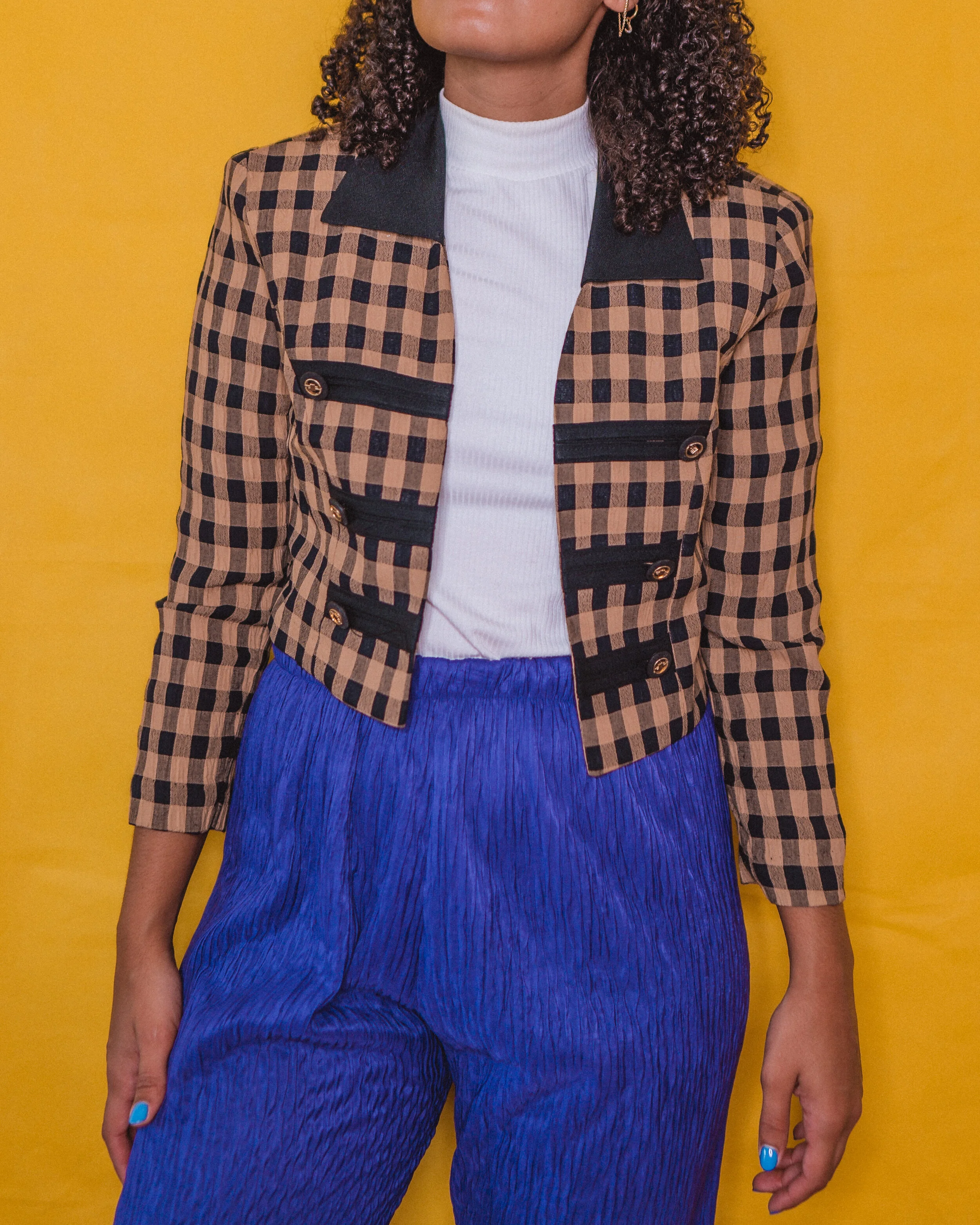 Band Leader Cropped Blazer