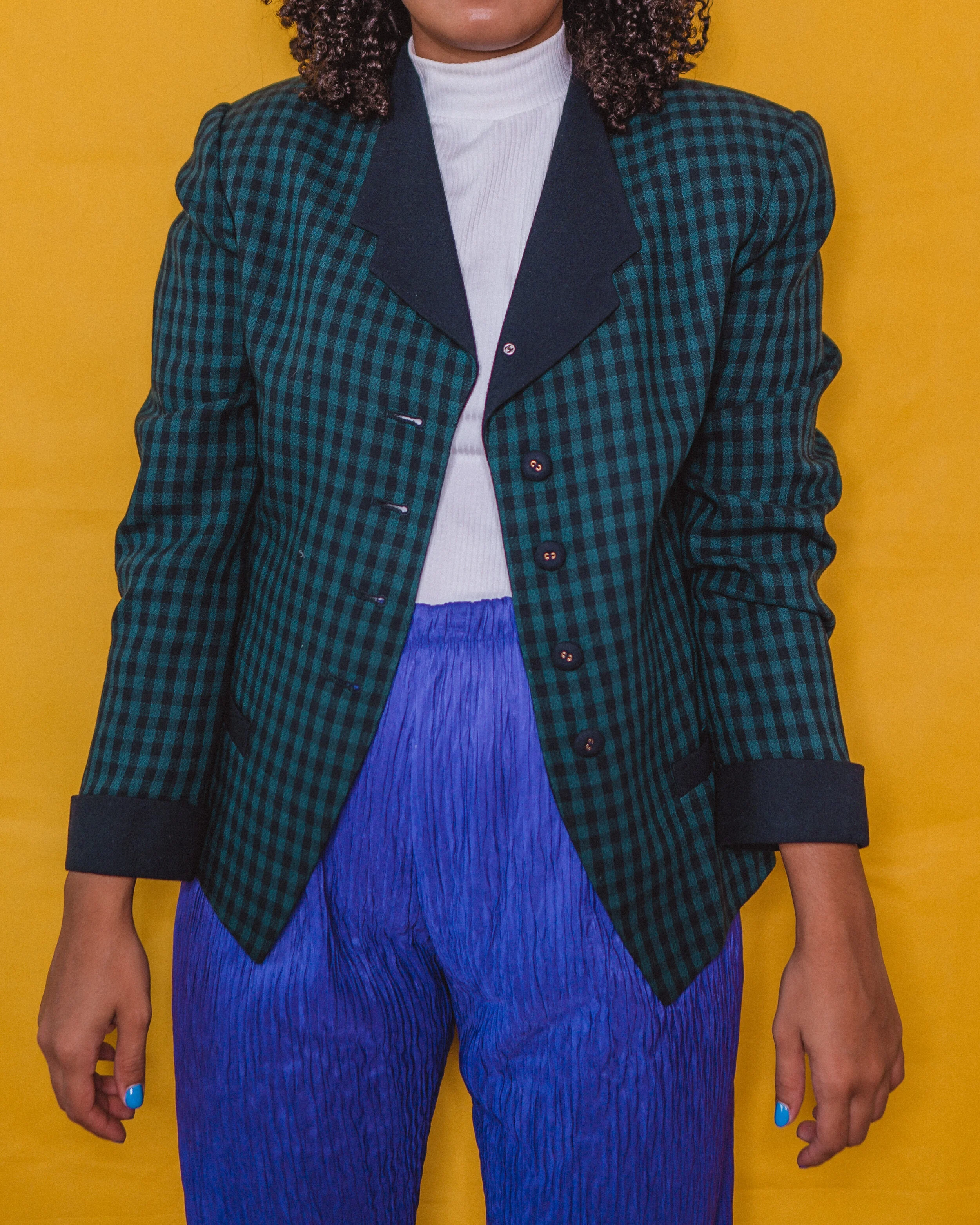 Know it All Houndstooth Blazer