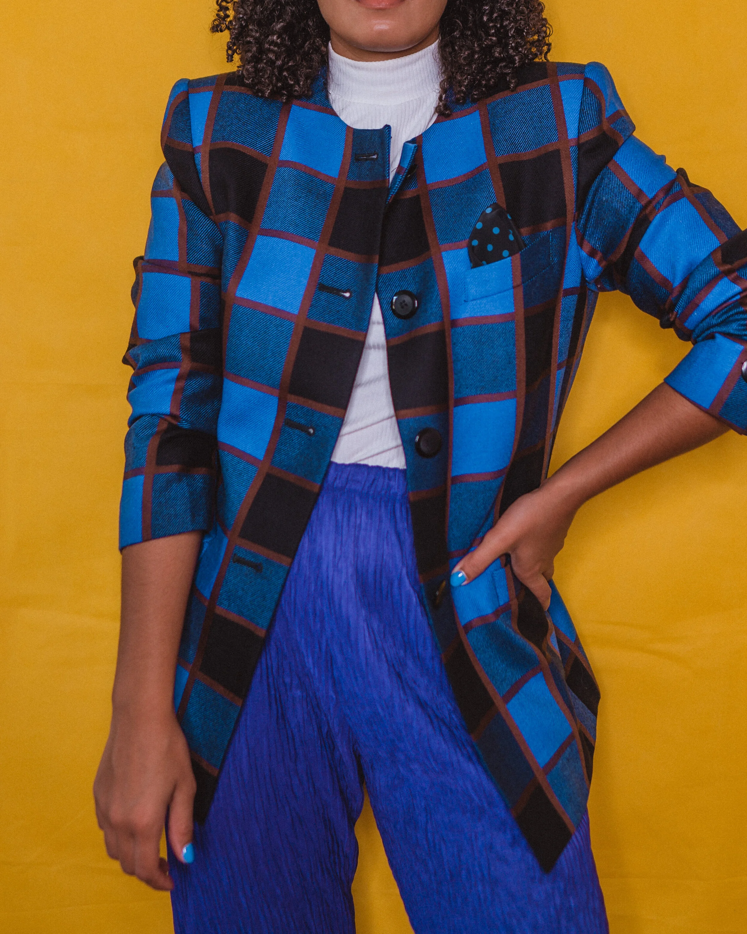 Checks All The Boxes Blazer