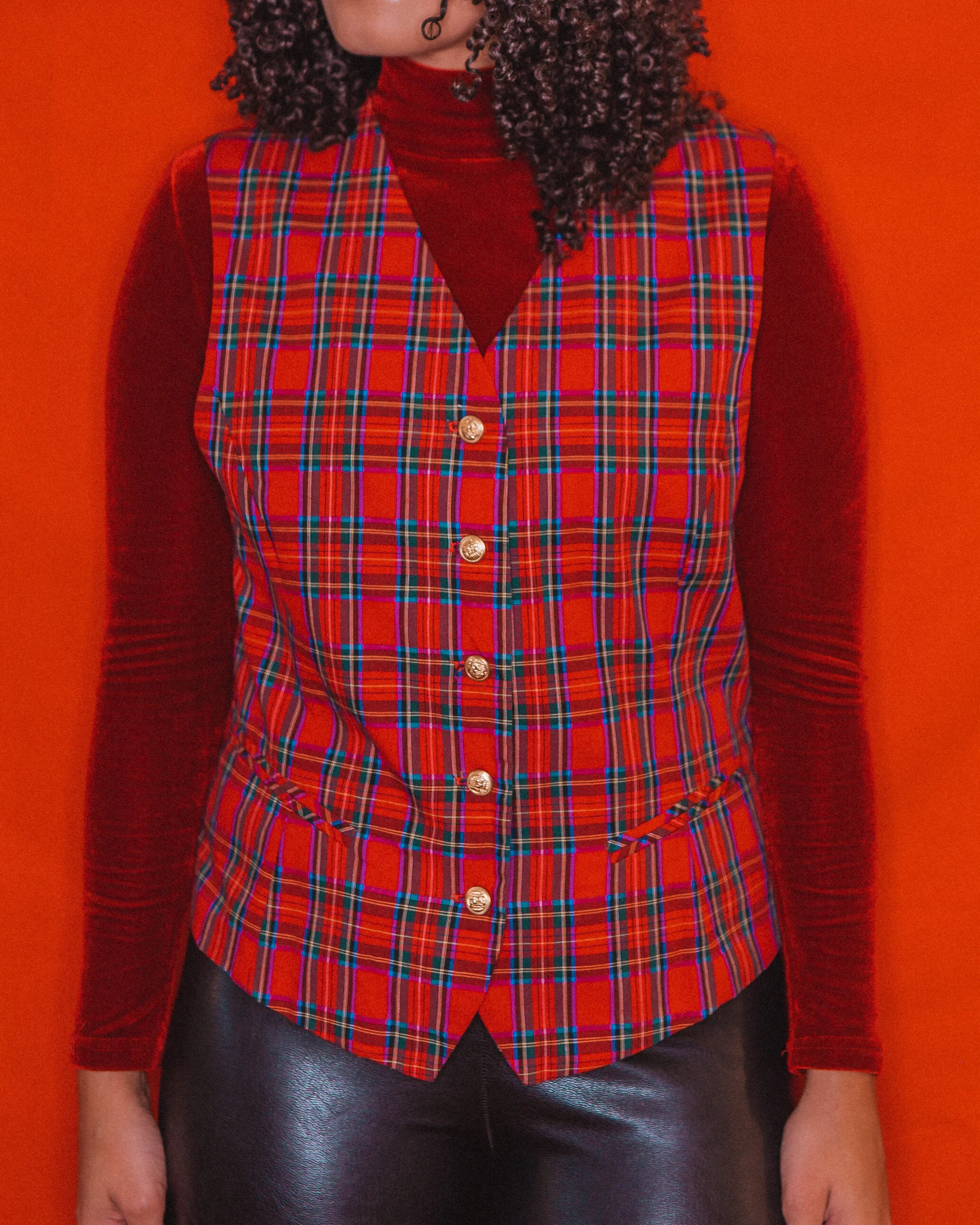 McCallister Plaid Vest