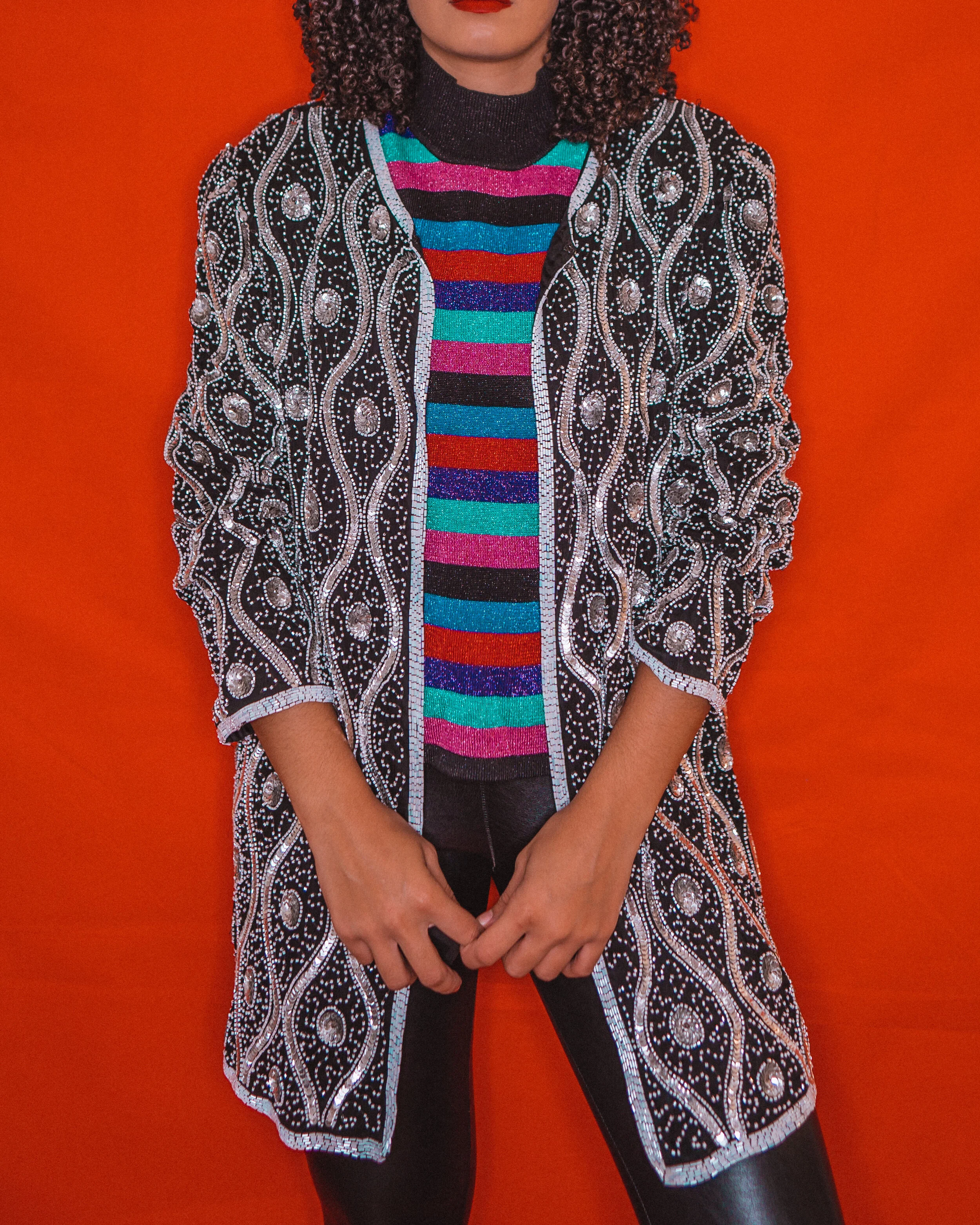 Shine Bright Beaded Blazer