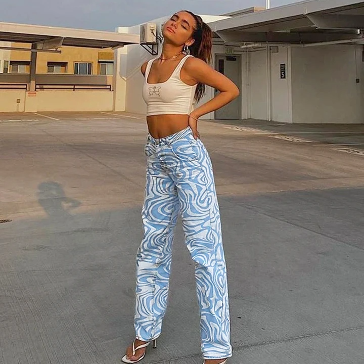 Harajuku Zebra Print Straight Pant.png