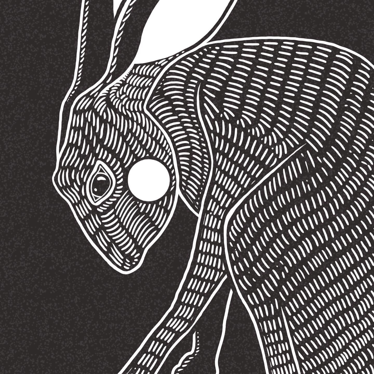 Just two days later and still obsessing over this desert hare. I love him so much that I decided to put it in my shop! π» I’m even thinking about getting a tattoo of this guy but genuinely want to know from other artists - have you gotten any o
