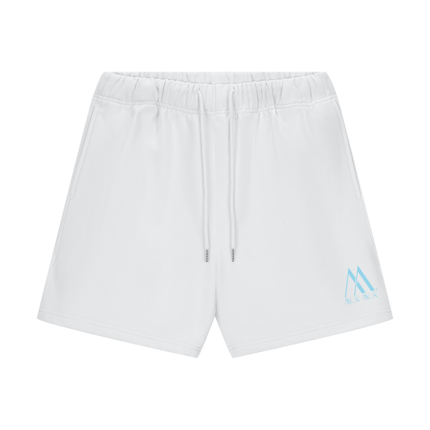Mur Mur Heavyweight Fleece Shorts (Blue Logo)