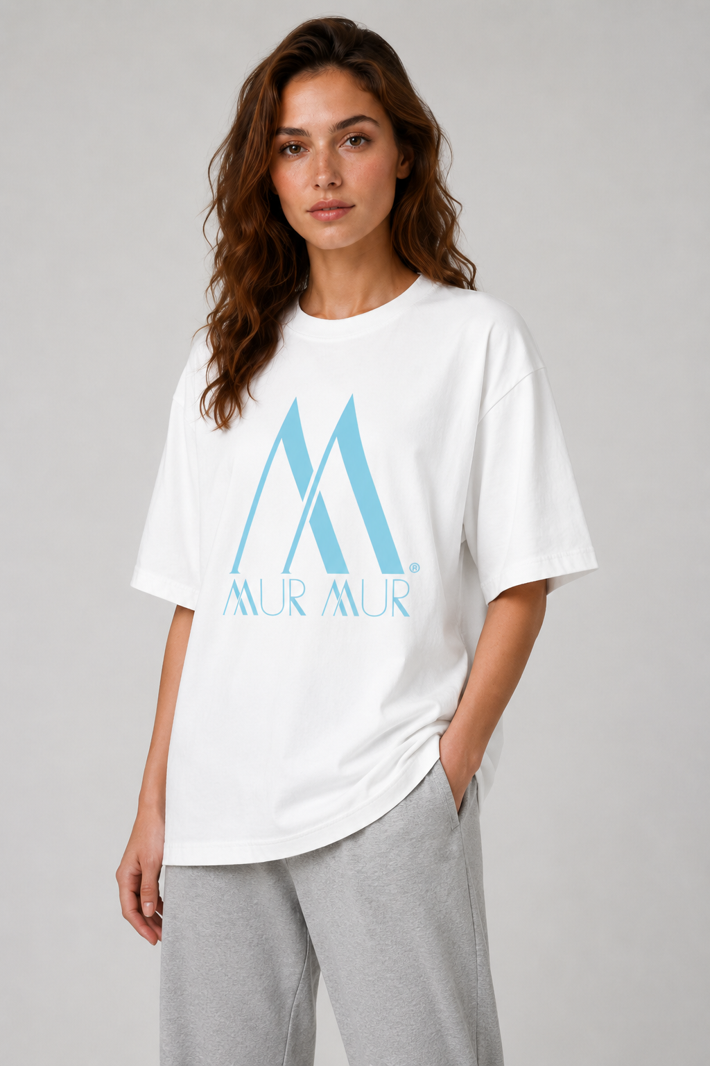 Mur Mur Oversized Essential T-Shirt #1 wht.png