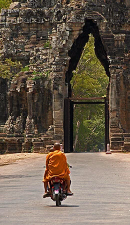 Angkor Wat, Taxi Bike Home
